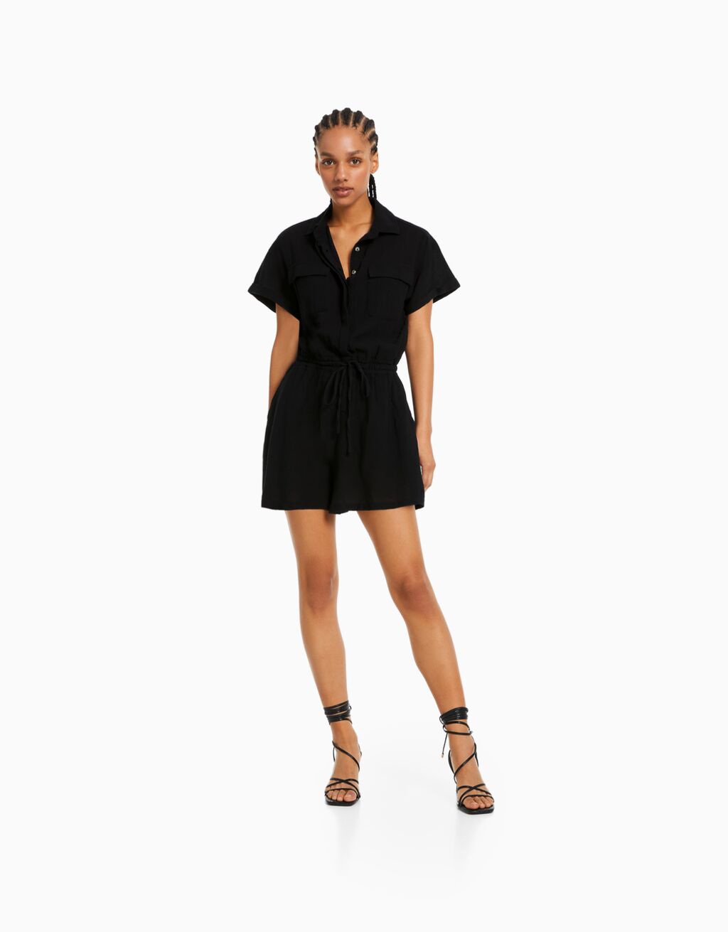 Bershka utility hot sale playsuit