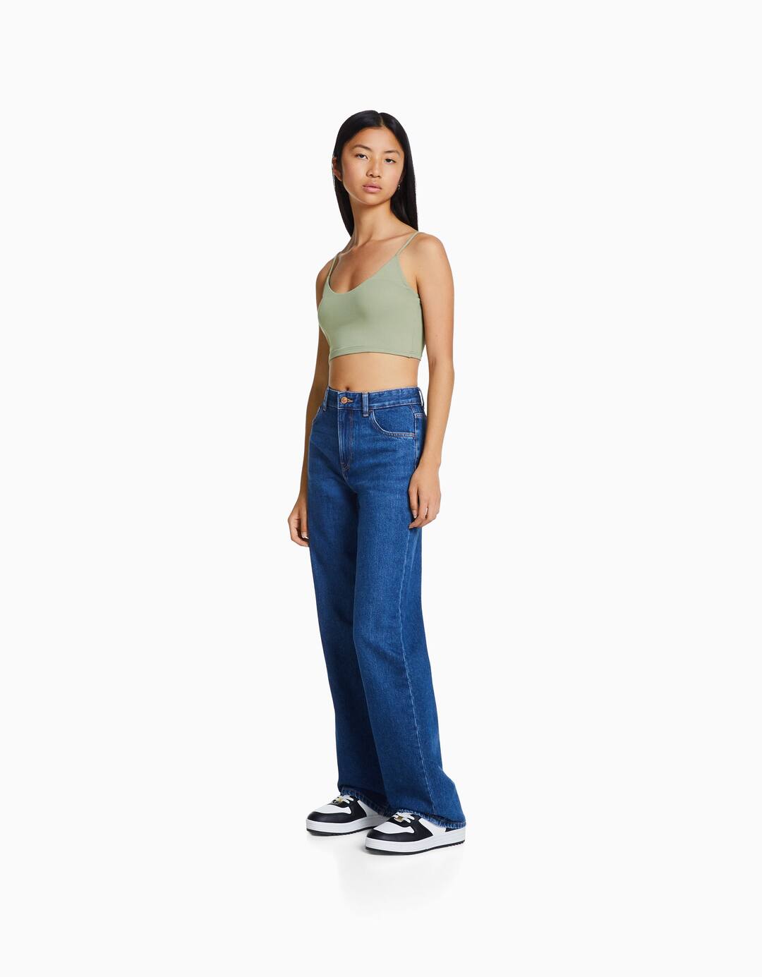 Strappy crop top