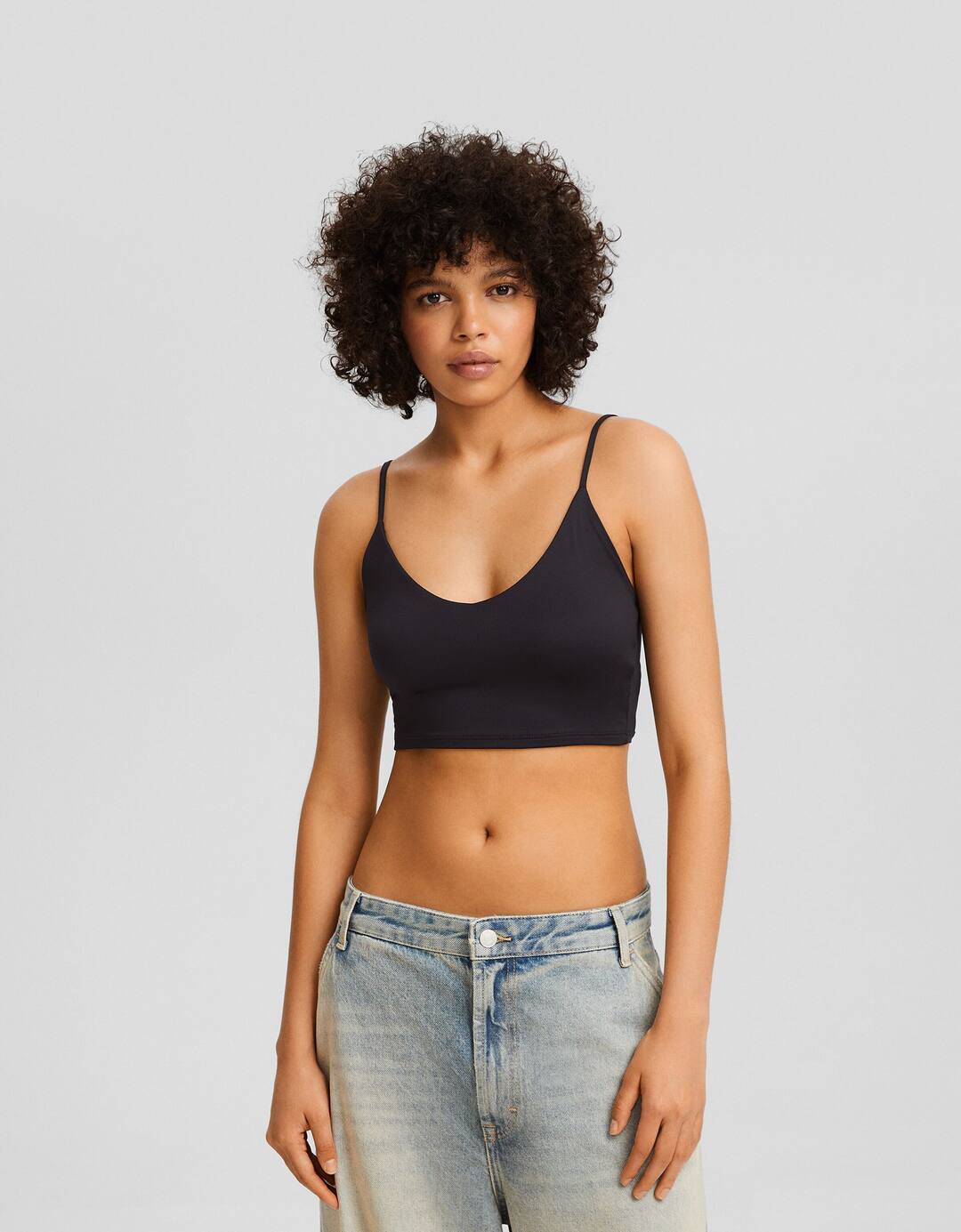 Strappy crop top