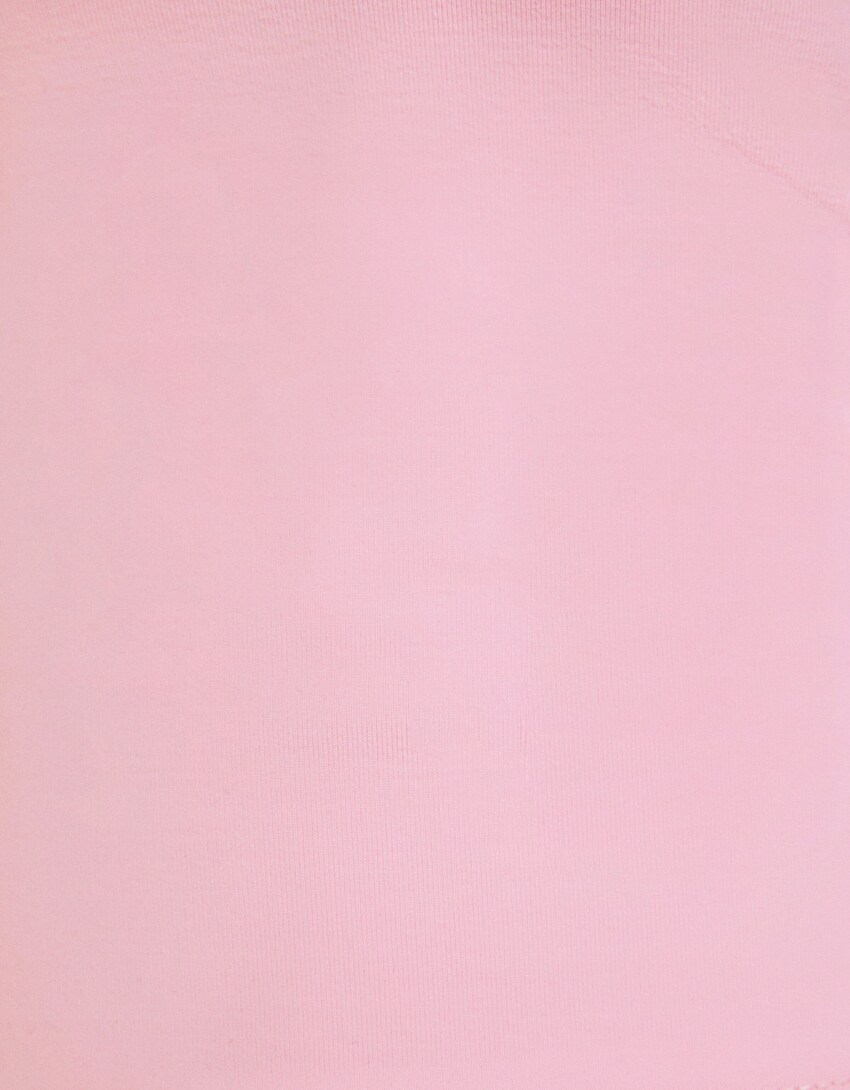 Bandeau top-Pembe-5