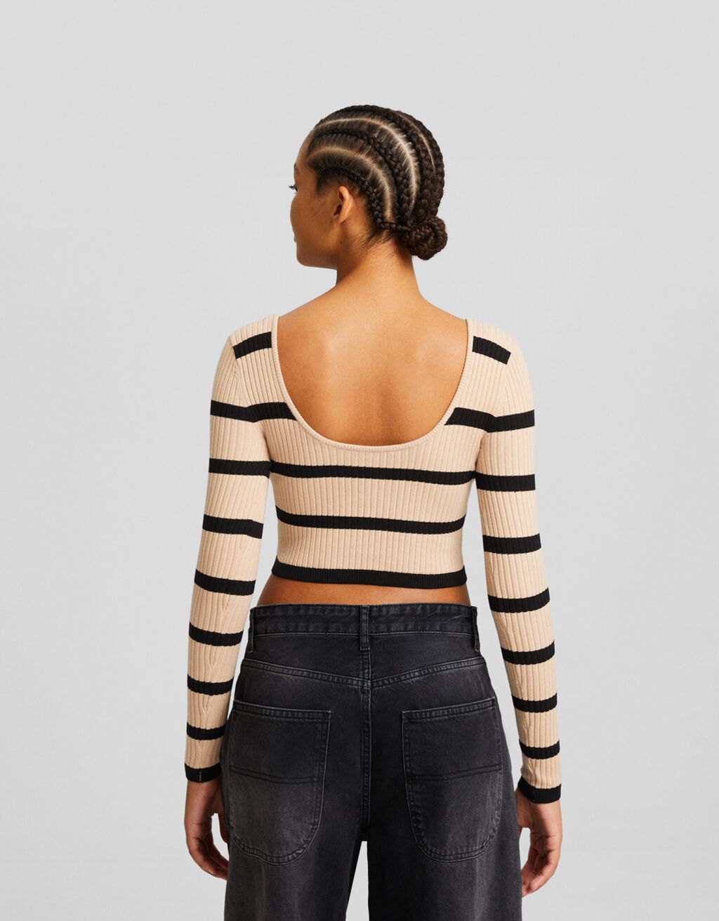 Bershka cropped sweater Clearance