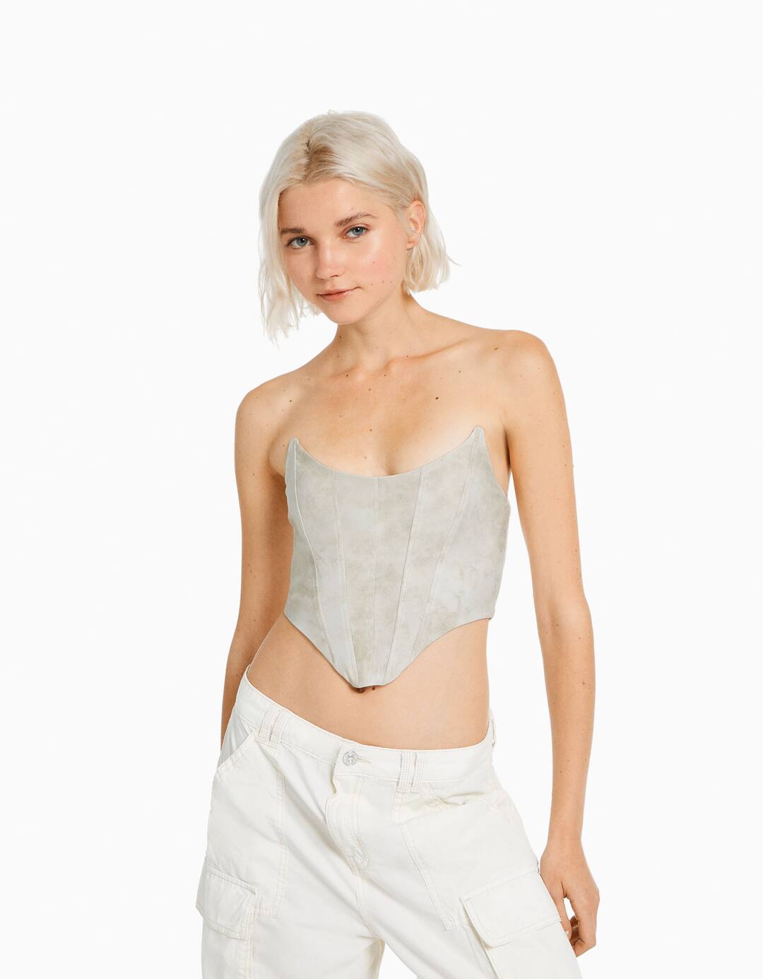 Bengaline corset top