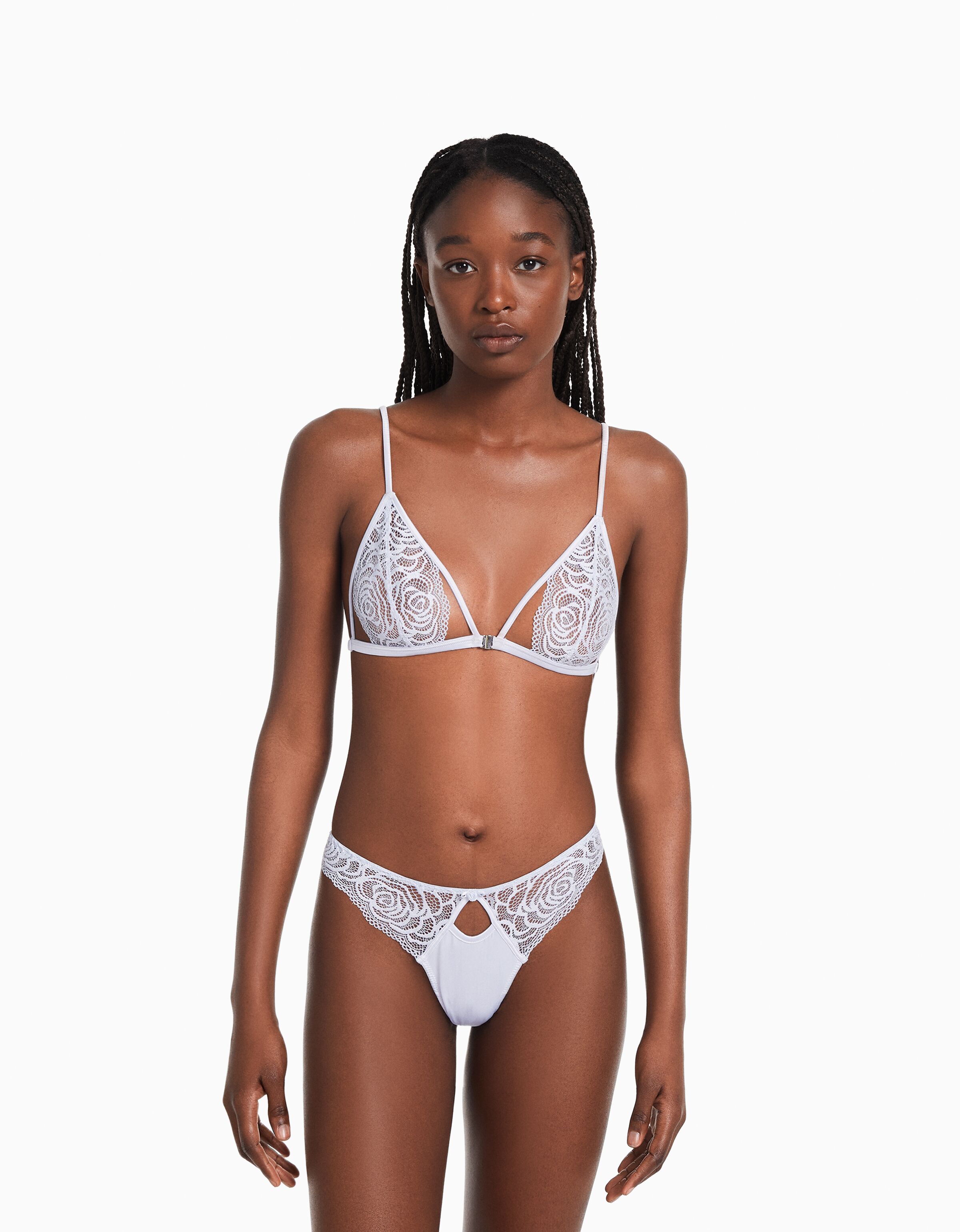 Brazilian cut lace store underwear