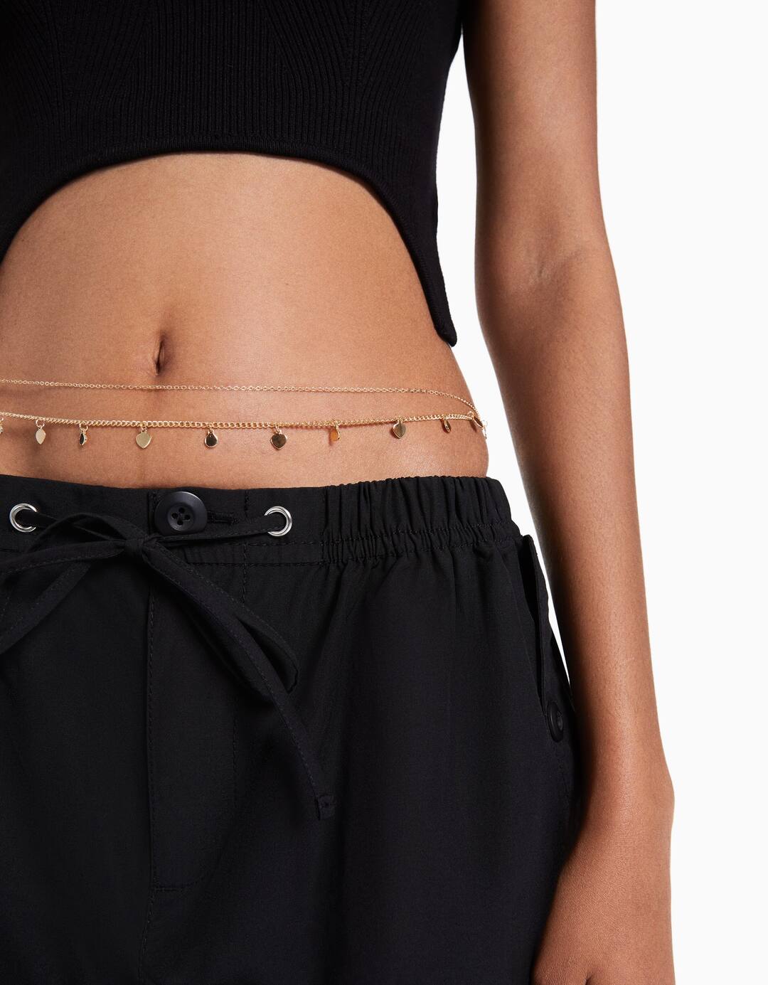 Belly chain with circles