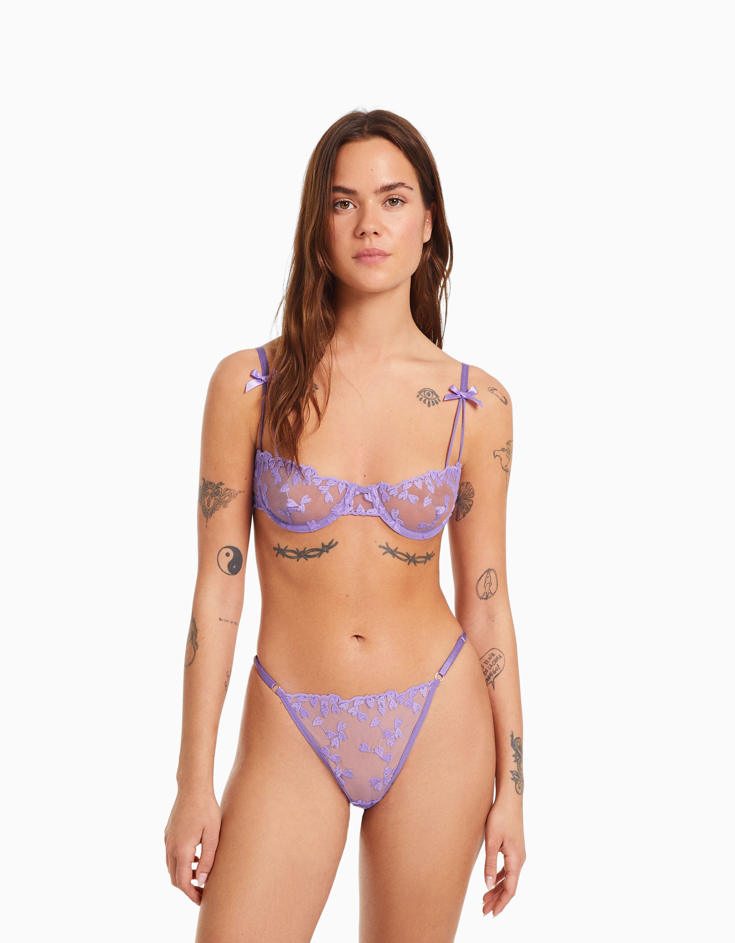 Bershka lenceria sales