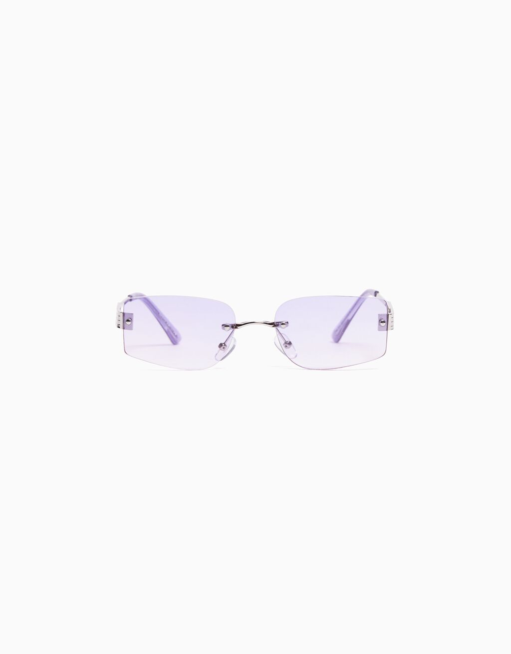 Lentes de sol sen montura detalle Muller Bershka