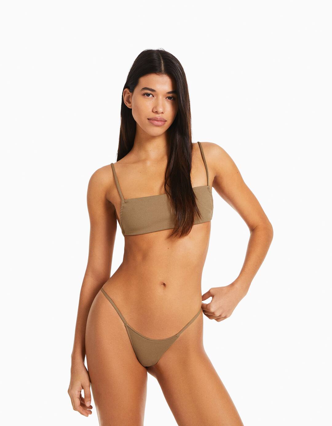 Strappy bikini top