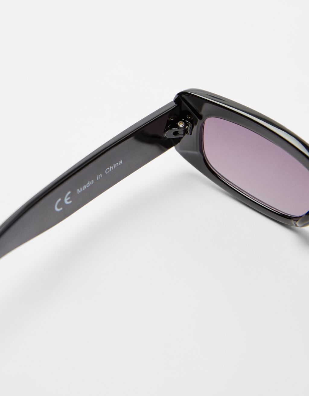 Rectangular sunglasses-Black-4