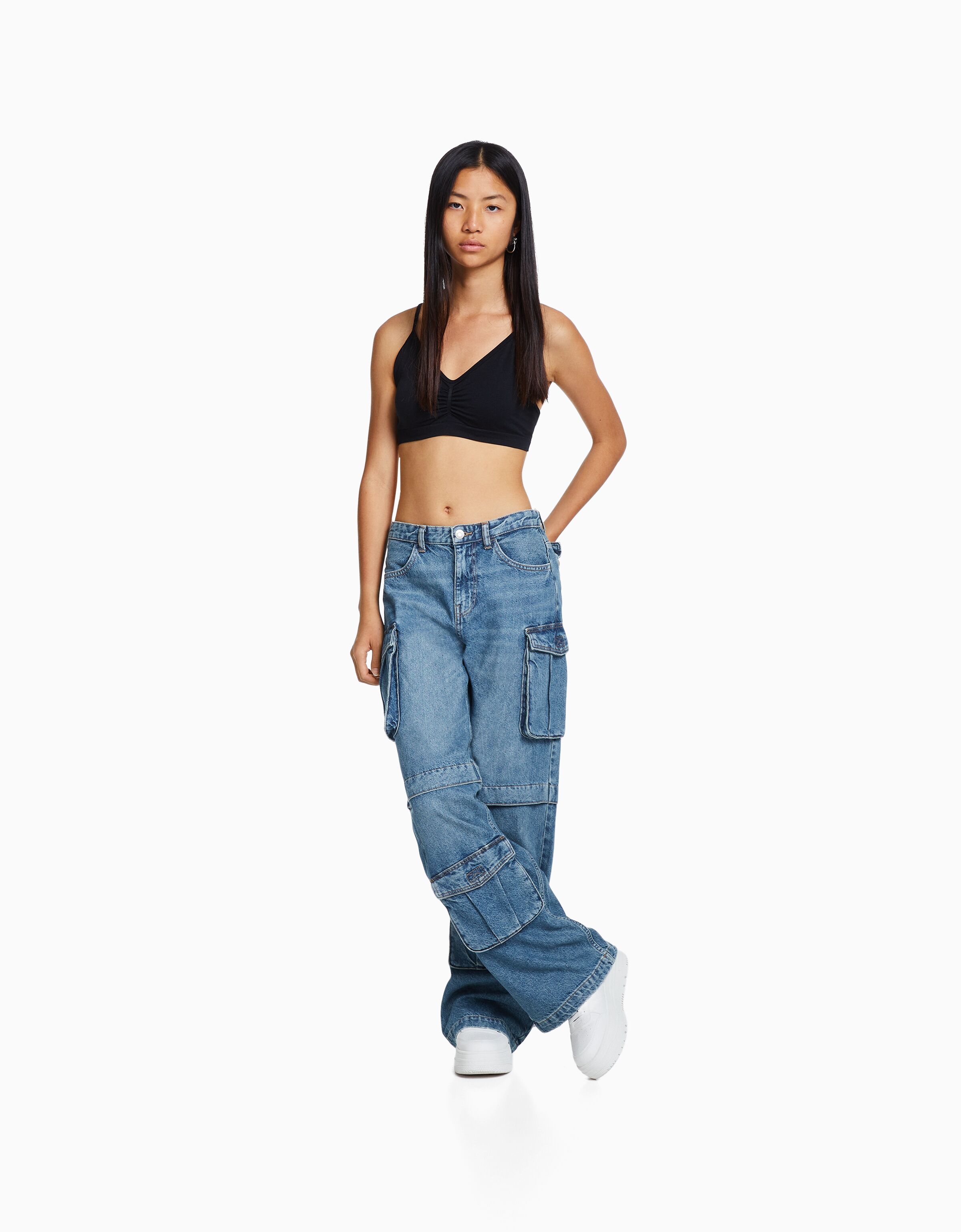 Denim sale jeans bershka