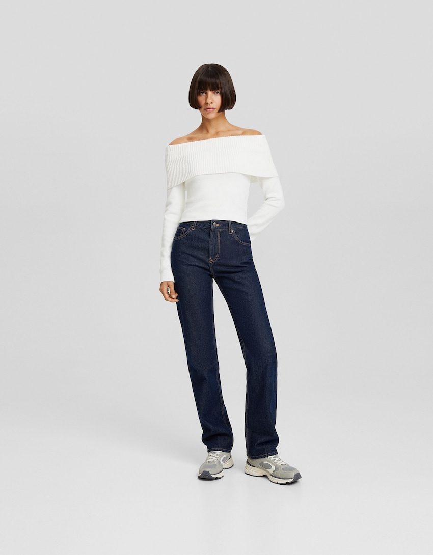 Straight fit jeans - Denim - Women