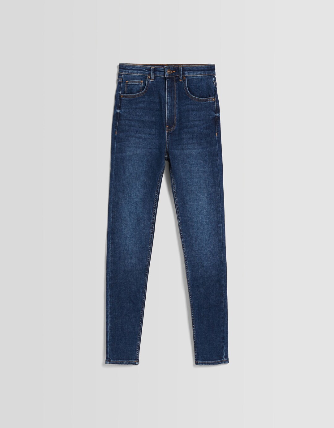 Super high waist skinny jeans
