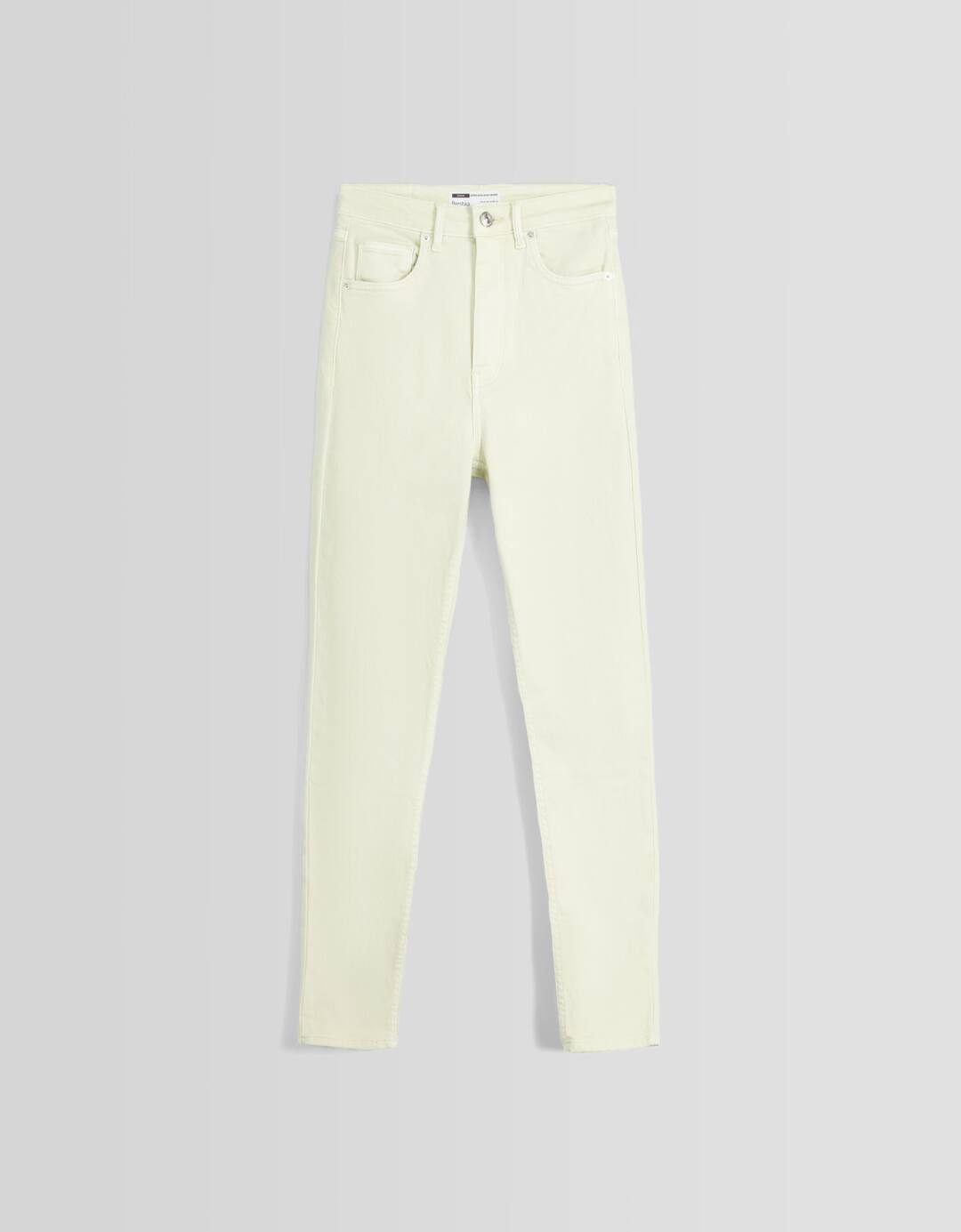 Super high waist skinny jeans