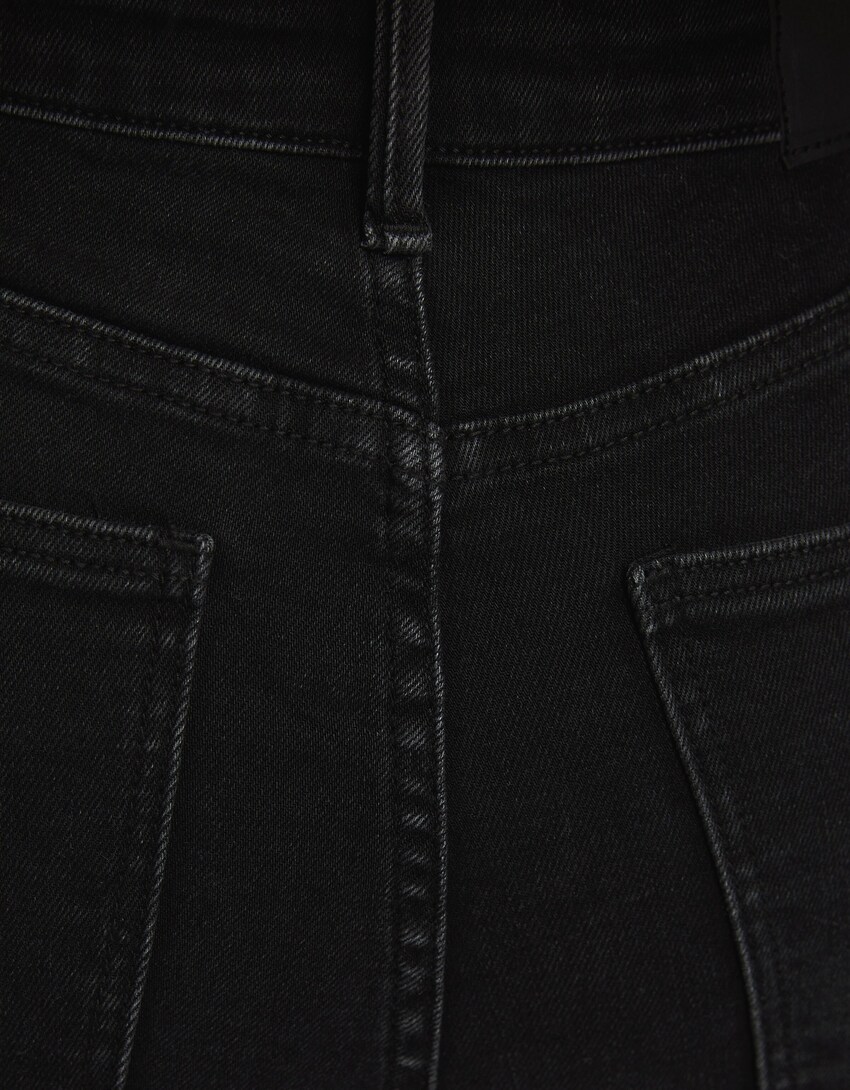 Super high waist skinny jeans - BSK Teen | Bershka