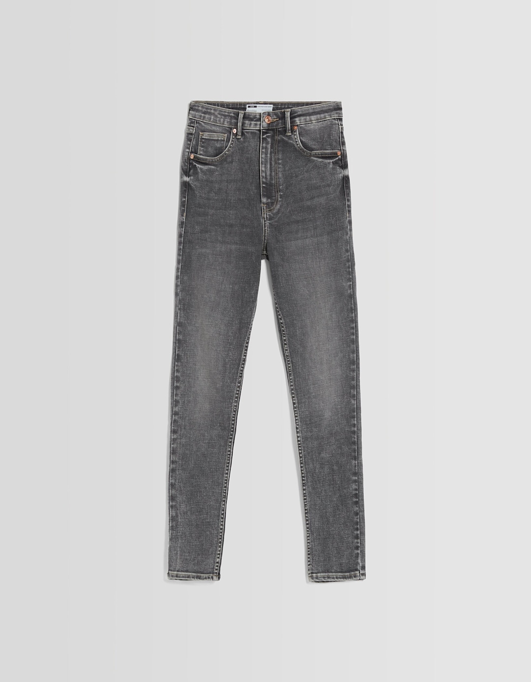 Jeans super high waist skinny