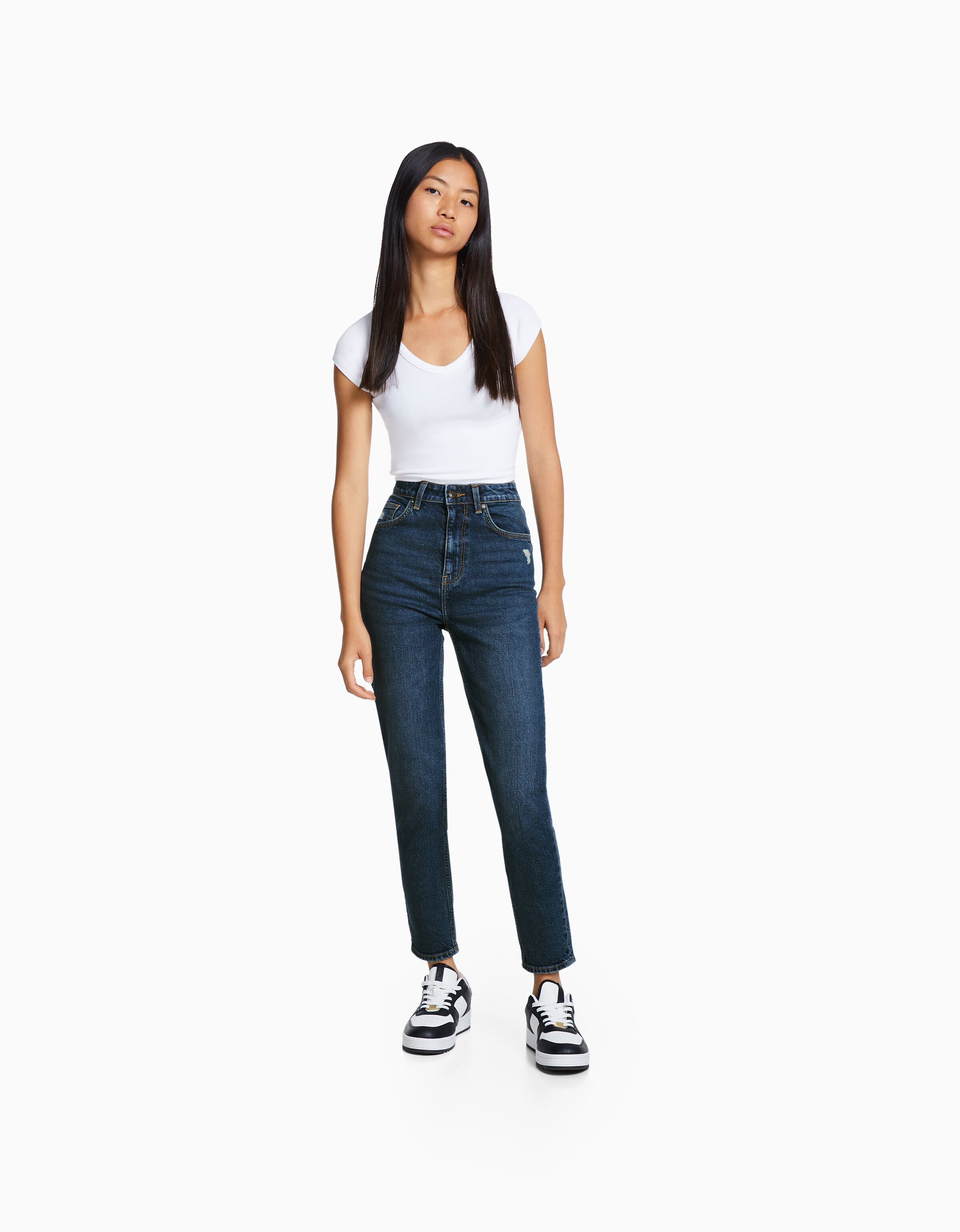Jeans mom confort Pantalones y jeans BSK Teen Bershka