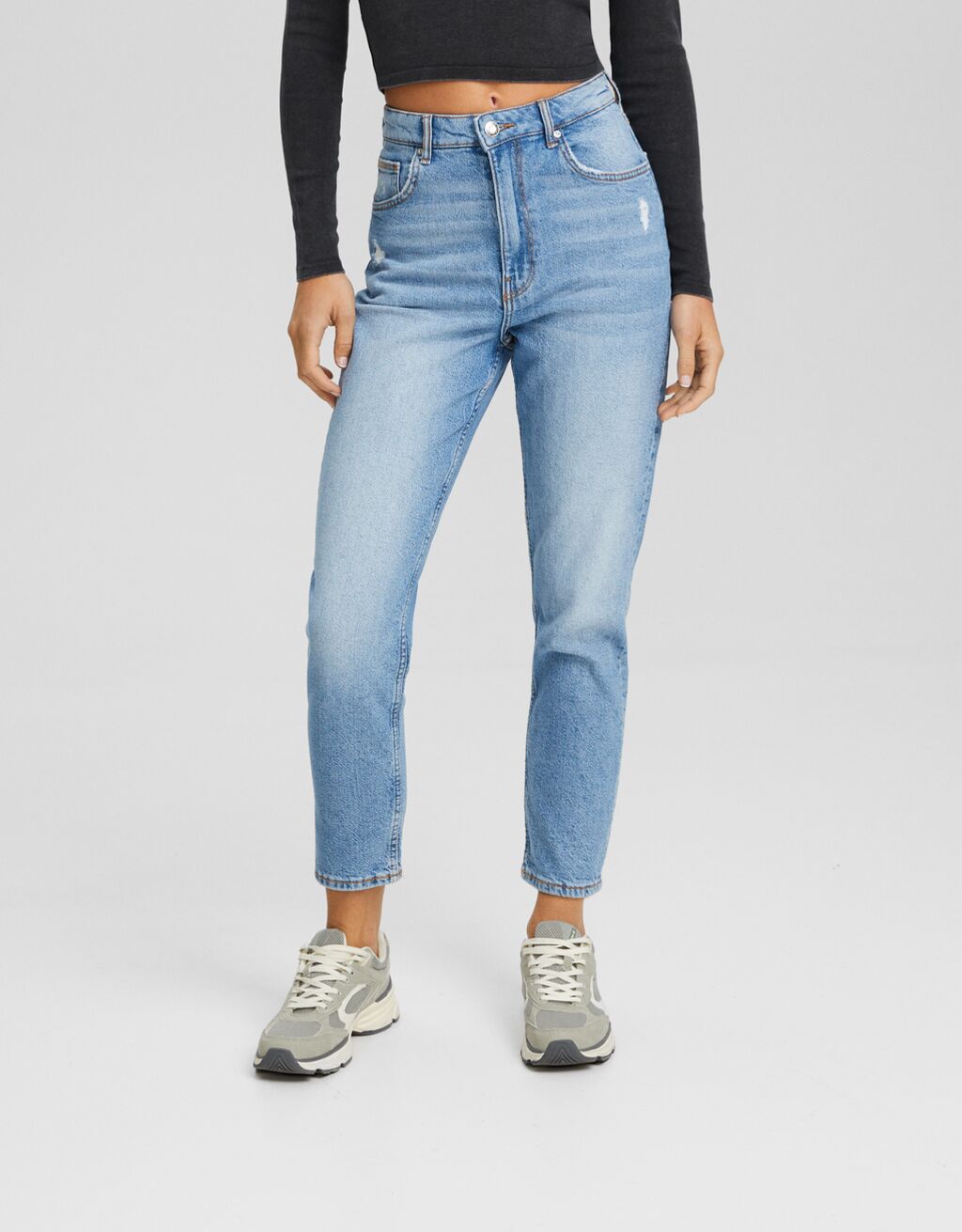 Pantaloni slouchy bershka clearance