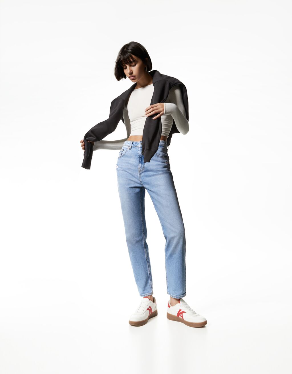 Comfort mom jeans