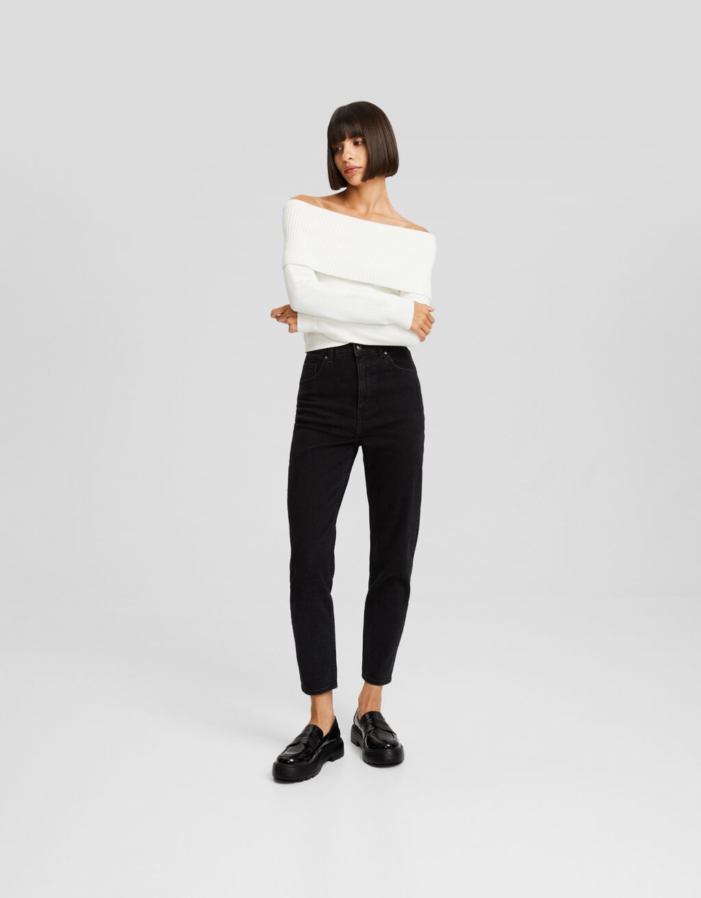 Comfort mom jeans - Women | Bershka