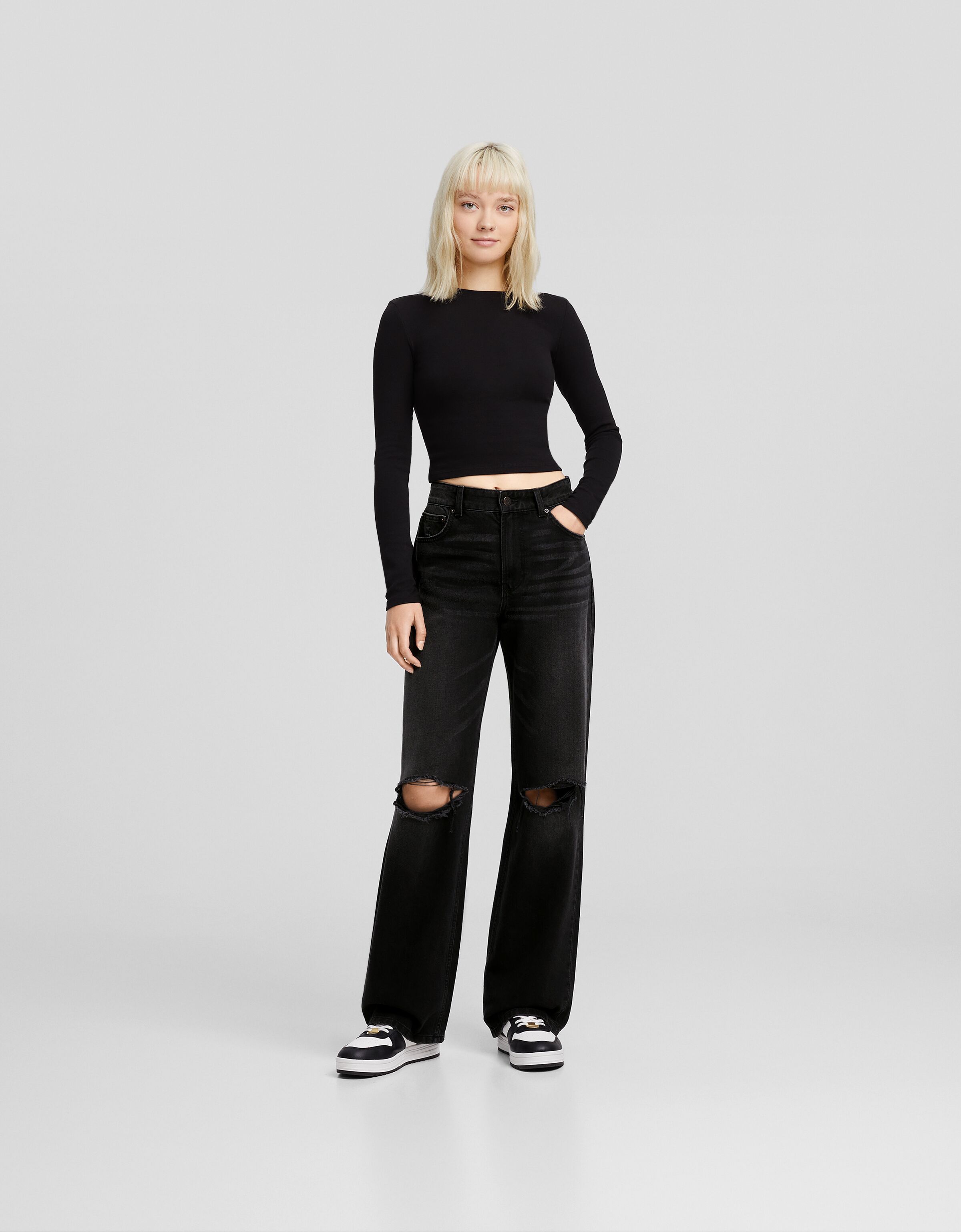 Bershka cheap jeans 90