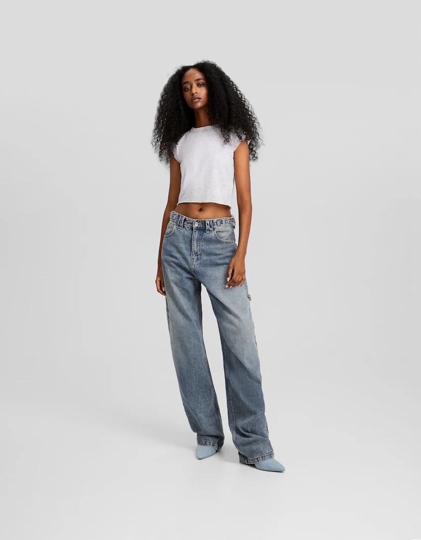 Baggy carpenter jeans - New | Bershka
