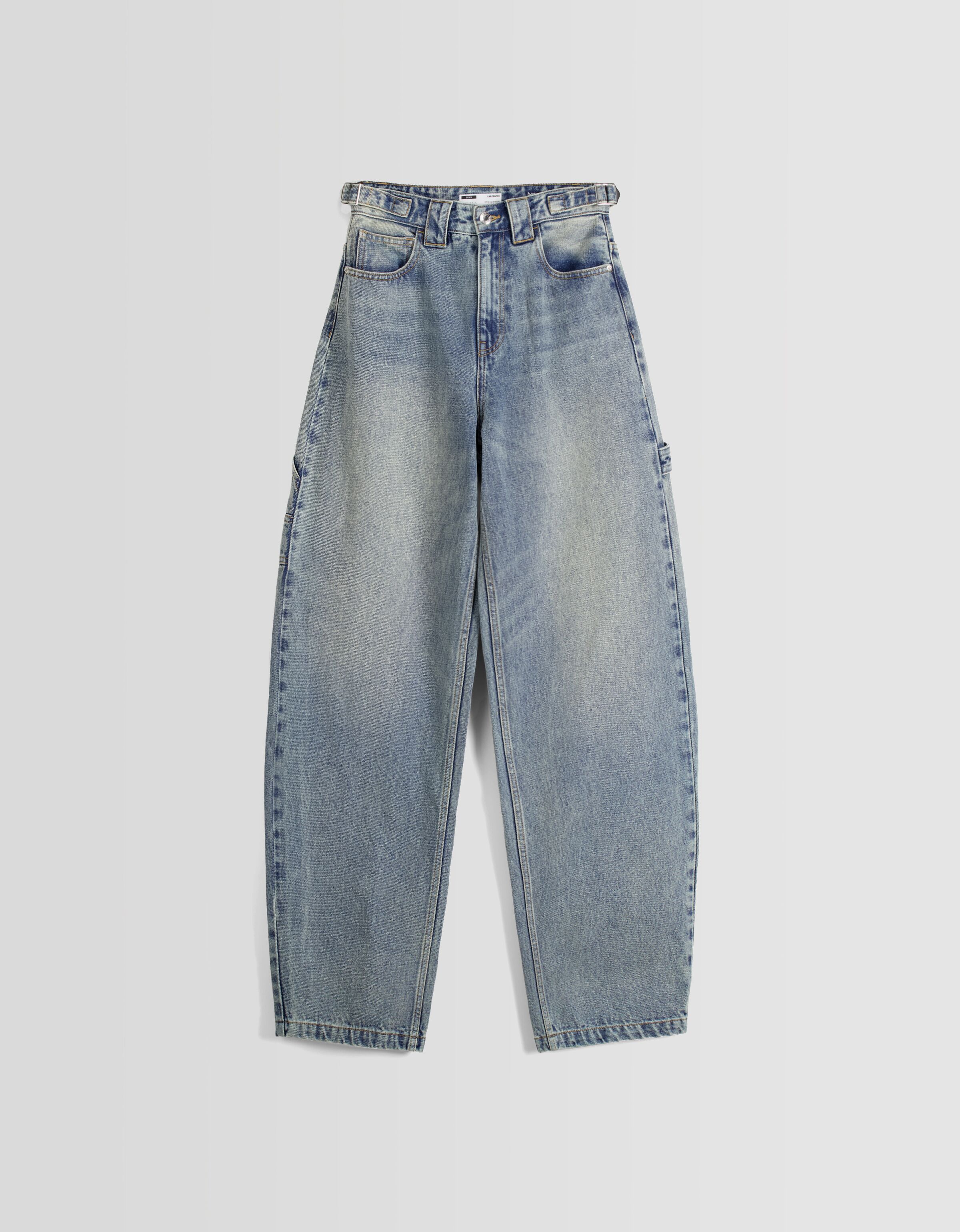 Jeans Baggy Carpenter - Mujer | Bershka