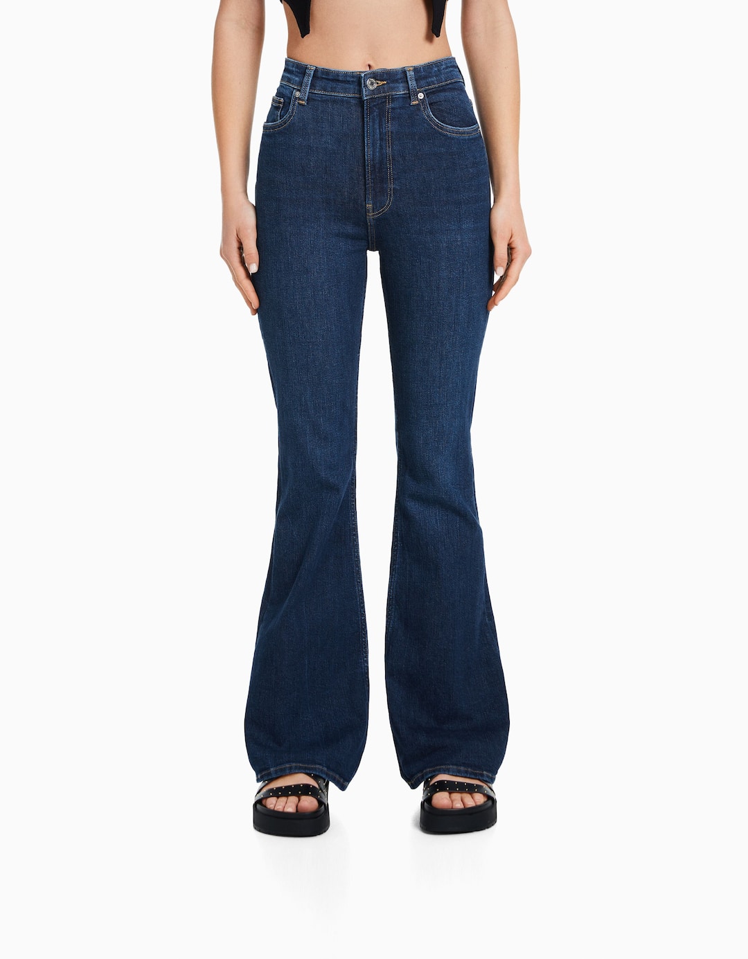 Flared jeans