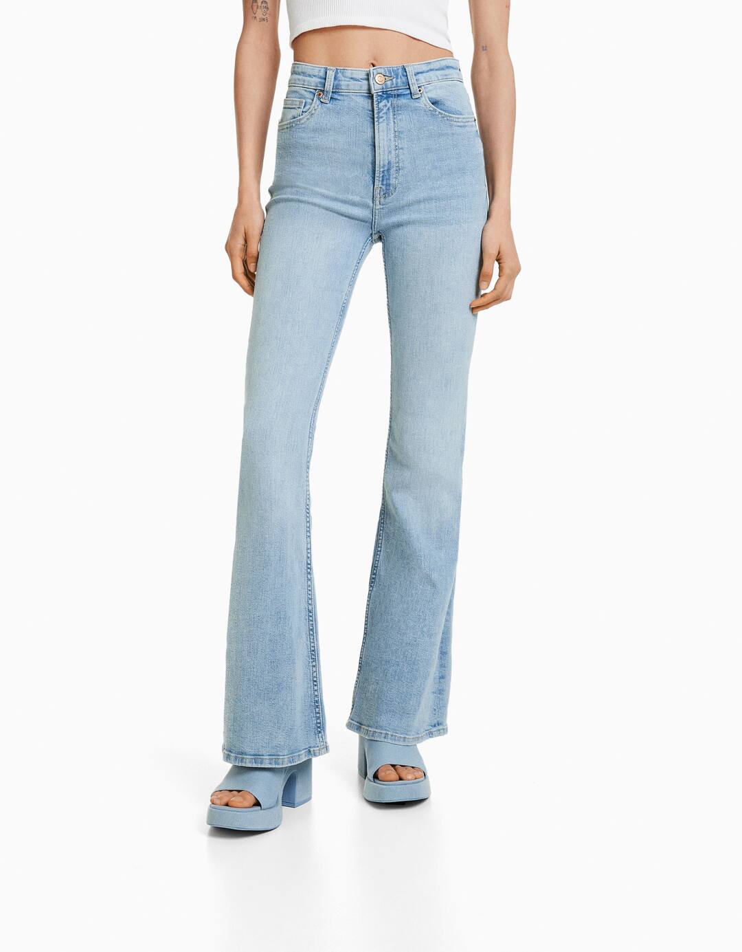 Flared jeans