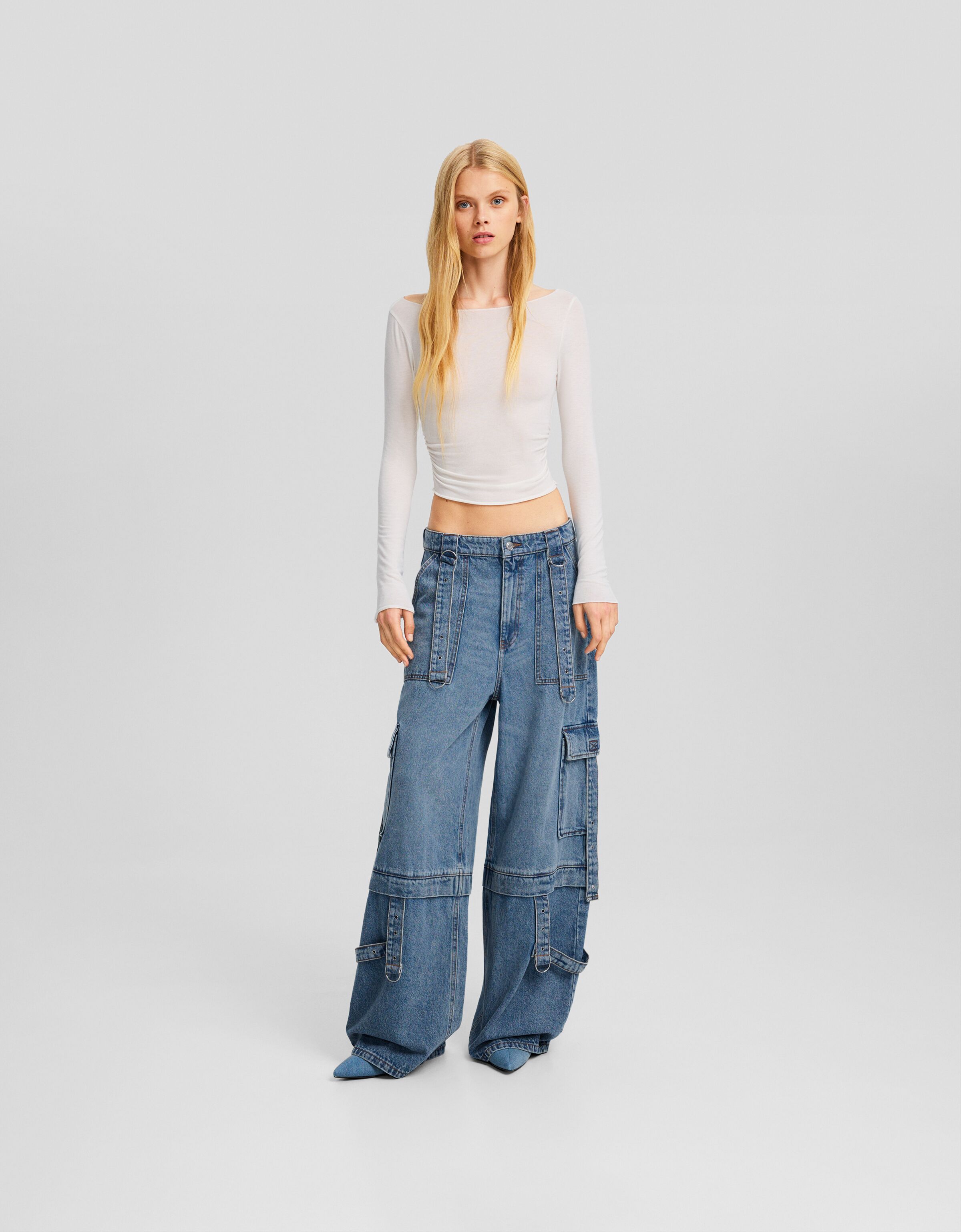 Pantalones best sale bershka mujer