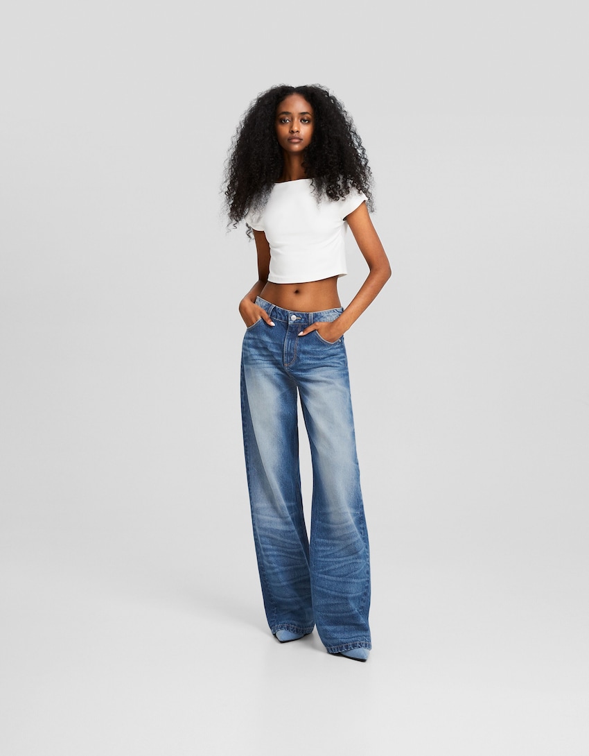 Baggy jeans - Women | Bershka
