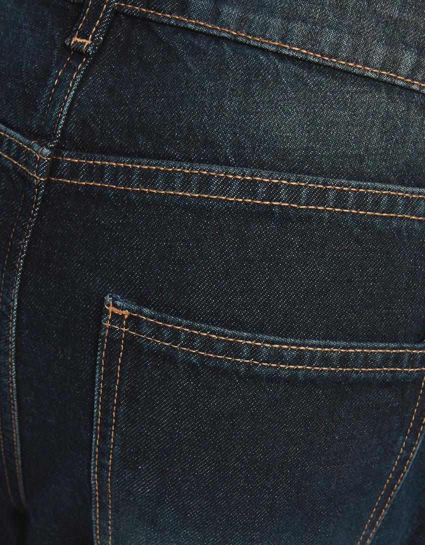 Jean baggy-Bleu lavé-5