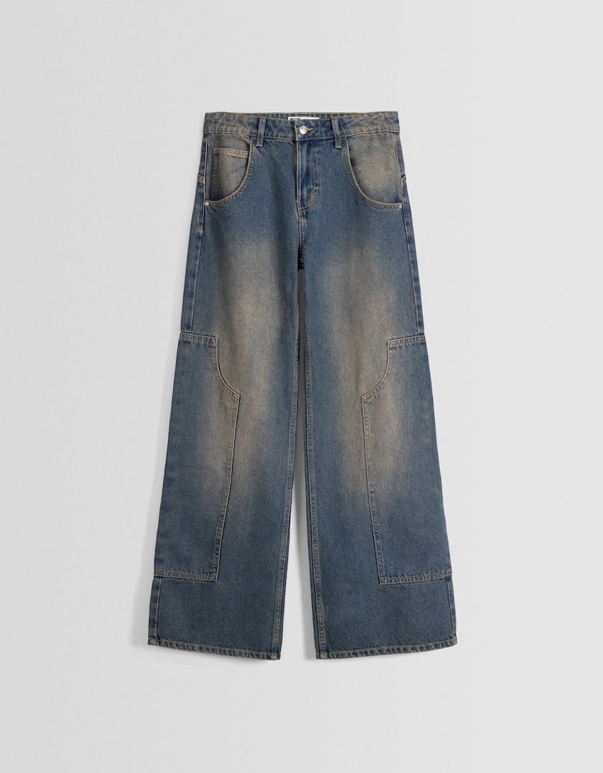 Jeans carpenter baggy-Azul-4