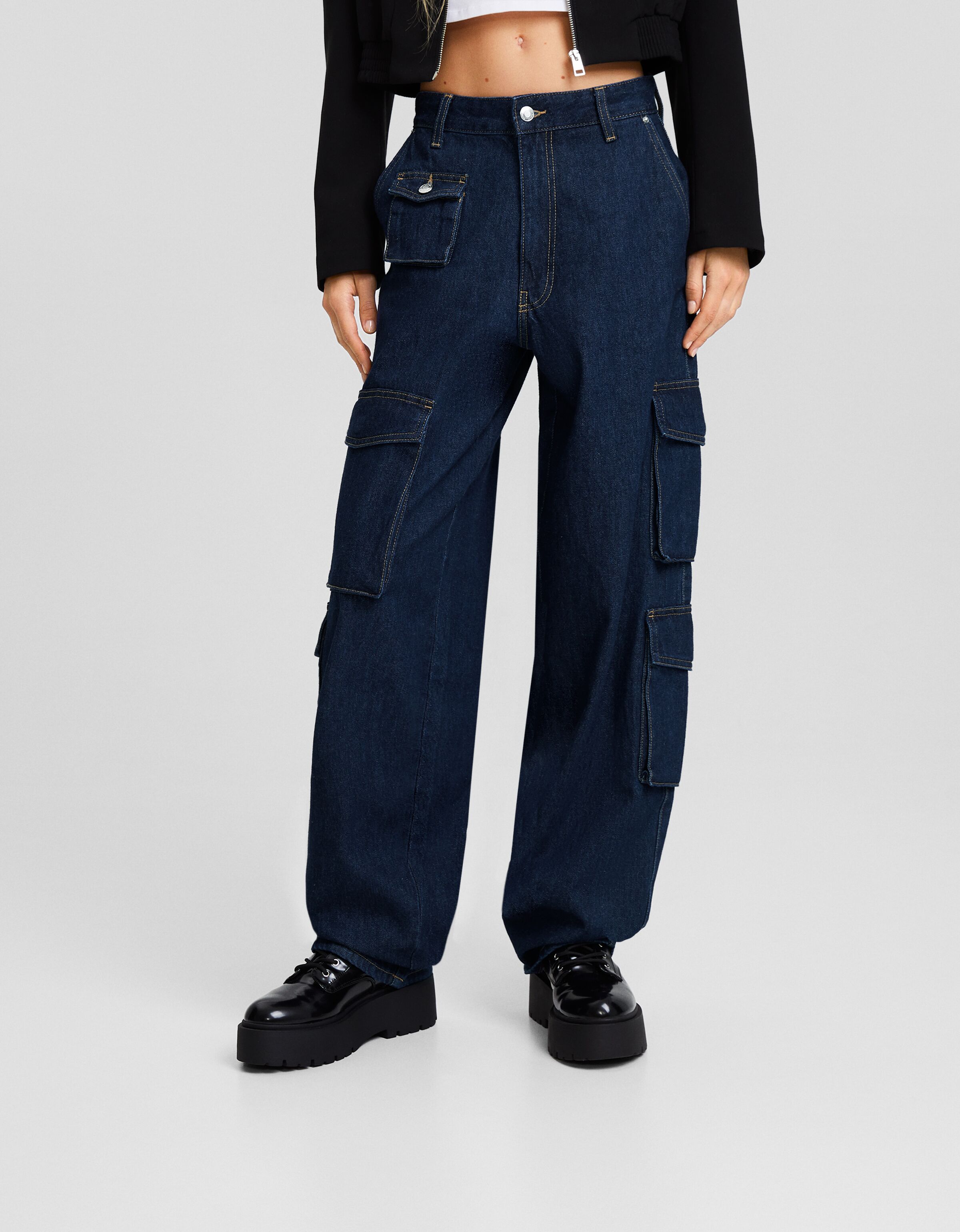 Bershka on sale balloon jeans