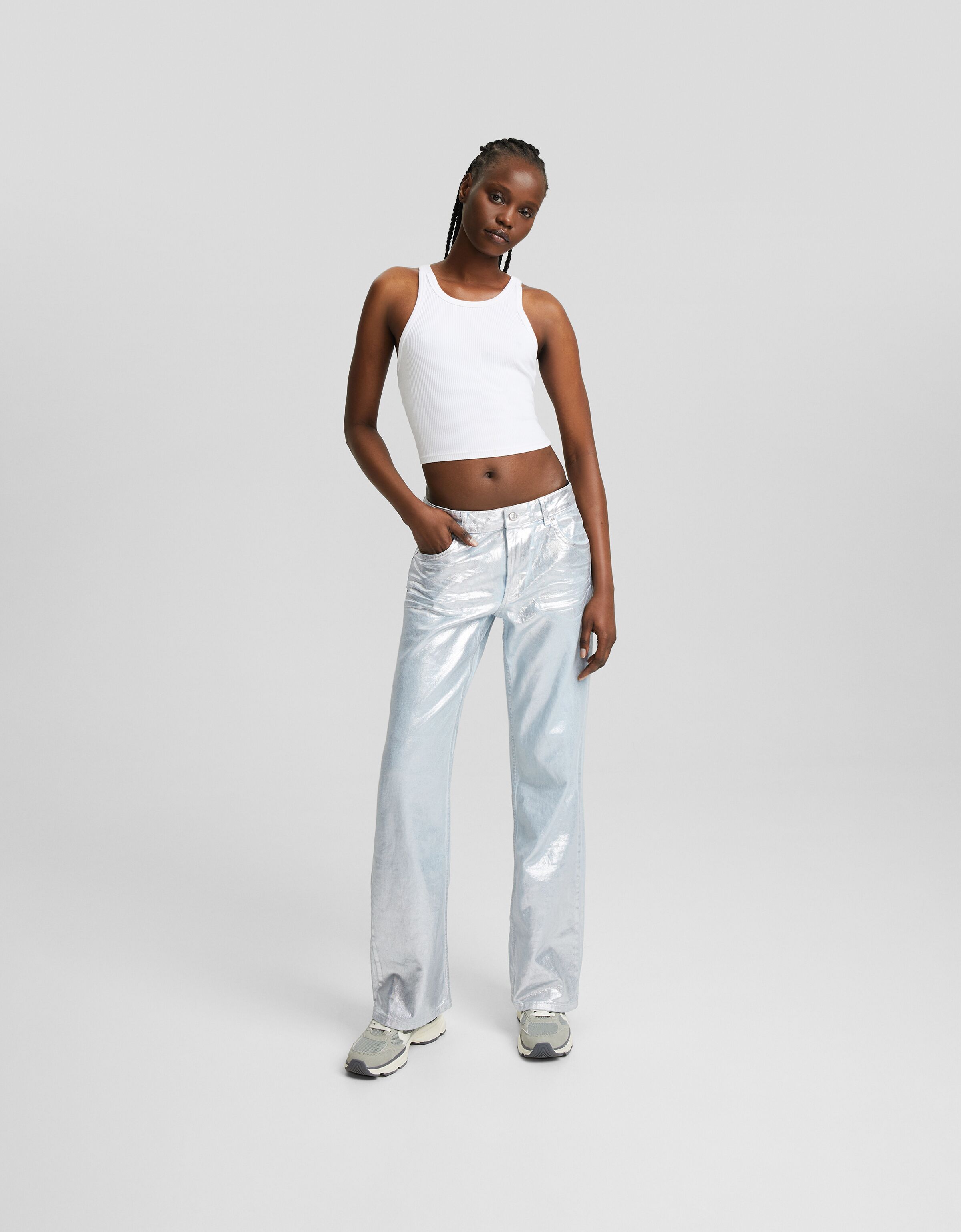 Bershka pantalones mujer discount rebajas