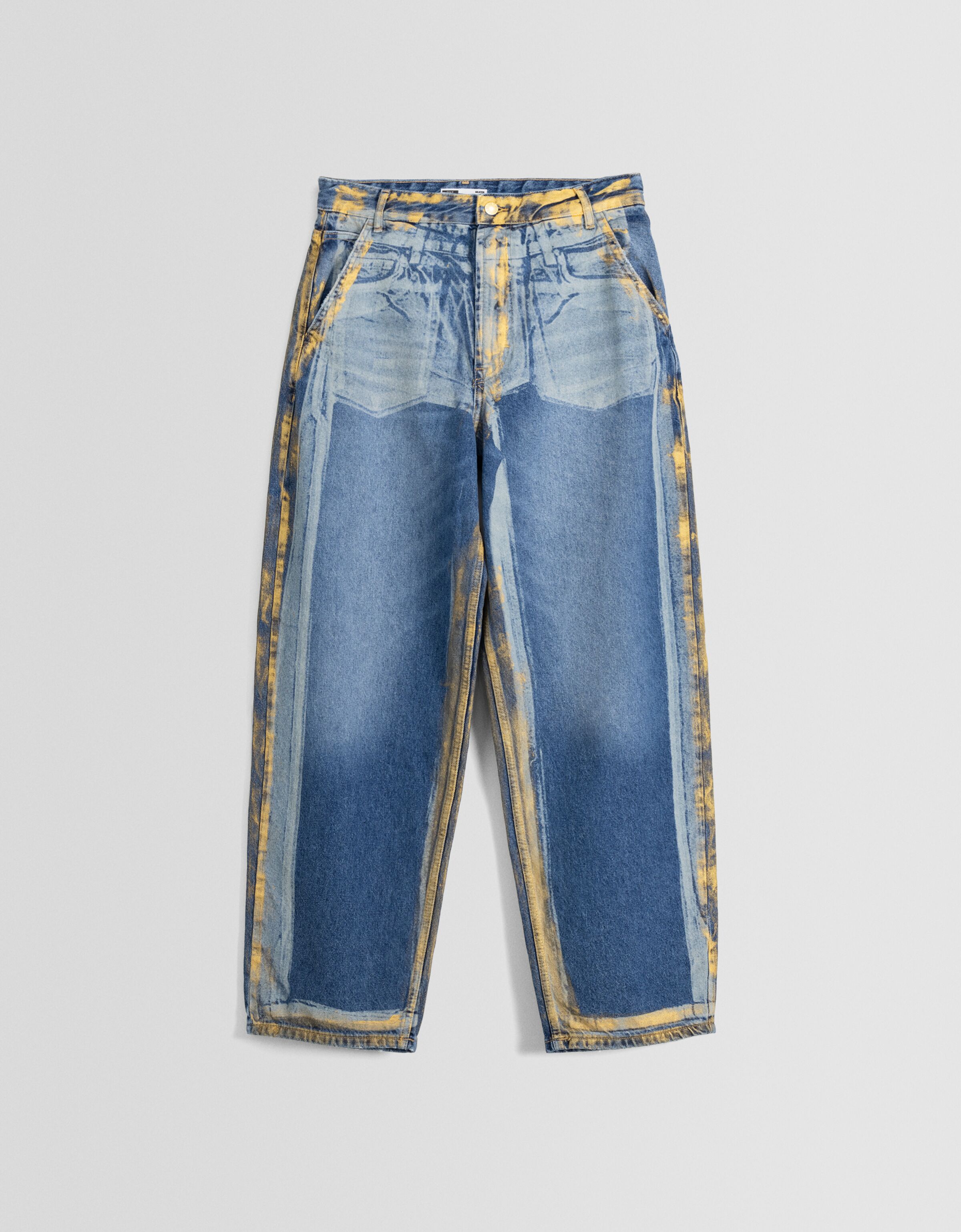 Pantalon sale denim bershka