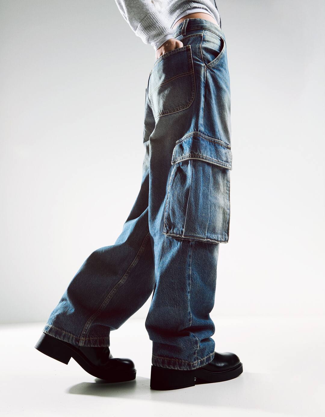 Jeans skater cargo