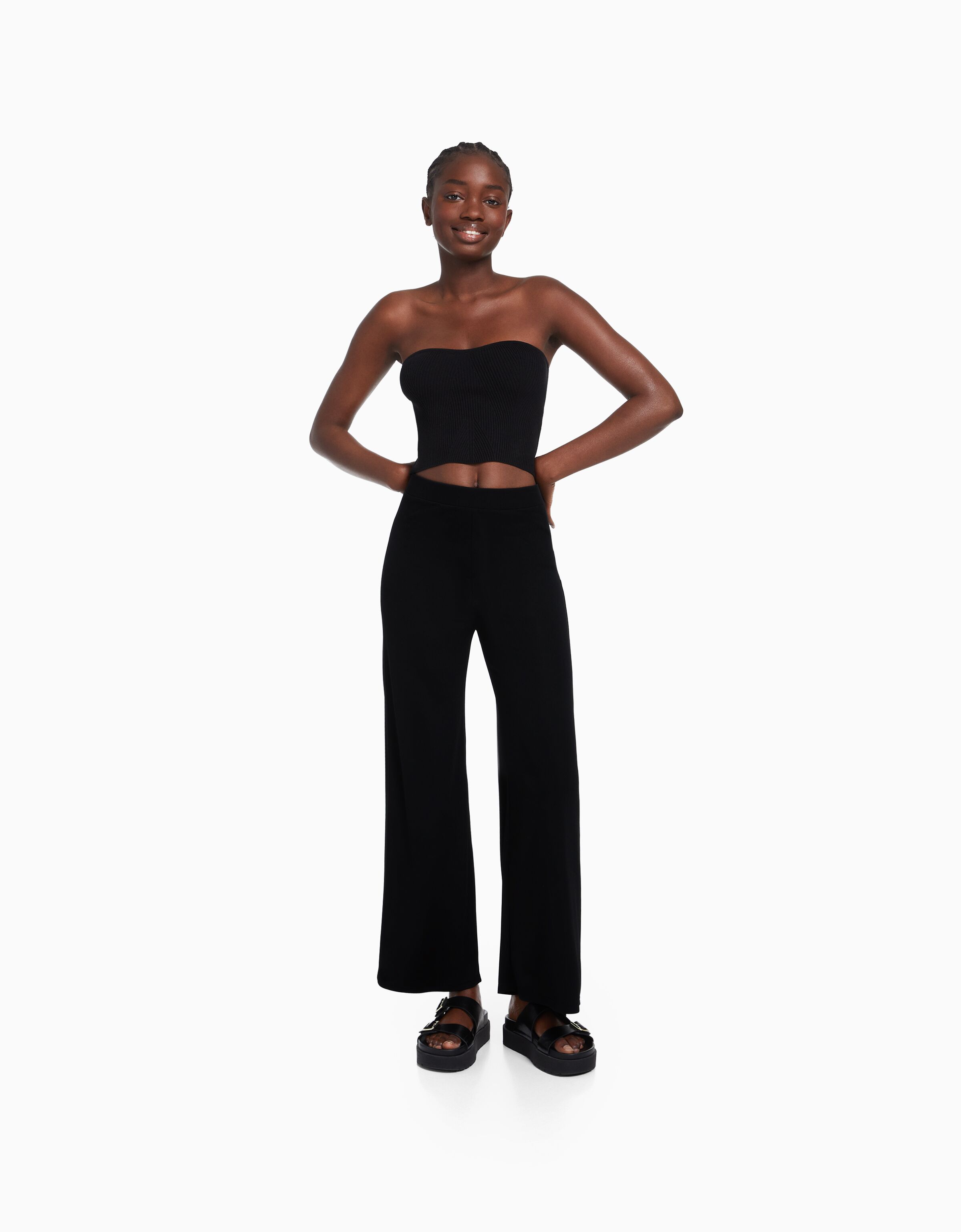 Pantalon discount culotte bershka