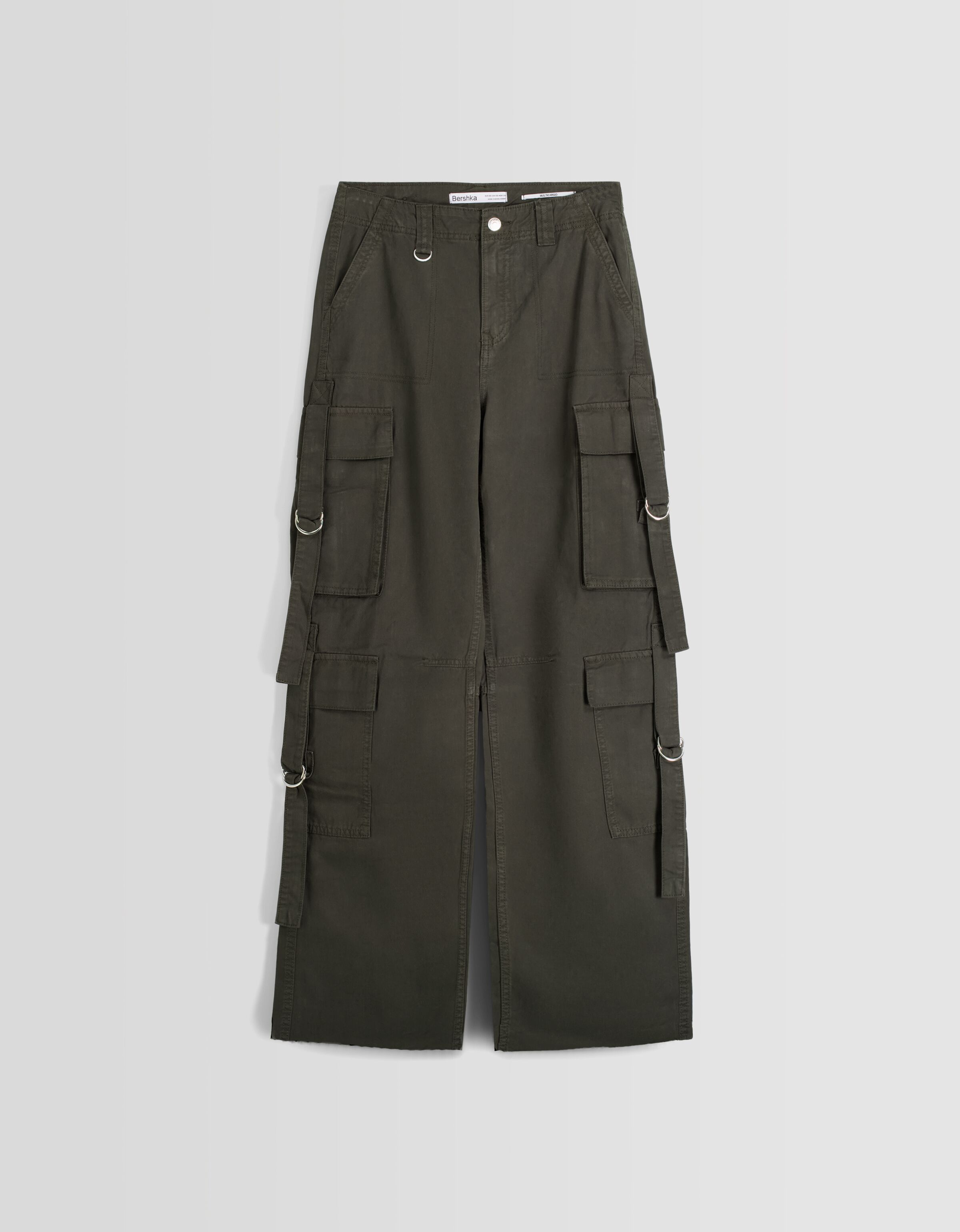 Buy Ho Bindaass Mens Slim fit Cargo Pant Stretchable six Pocket Cargo  Trousers for Men  Olive Khaki Grey 30 AshGrey at Amazonin