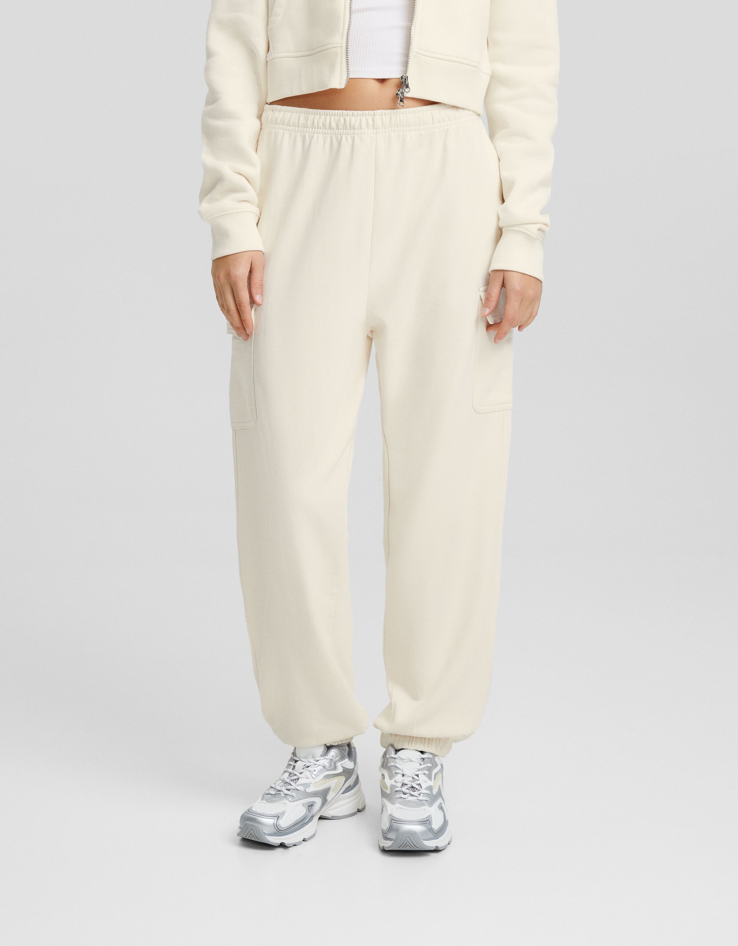 Bershka pantalones jogger discount mujer