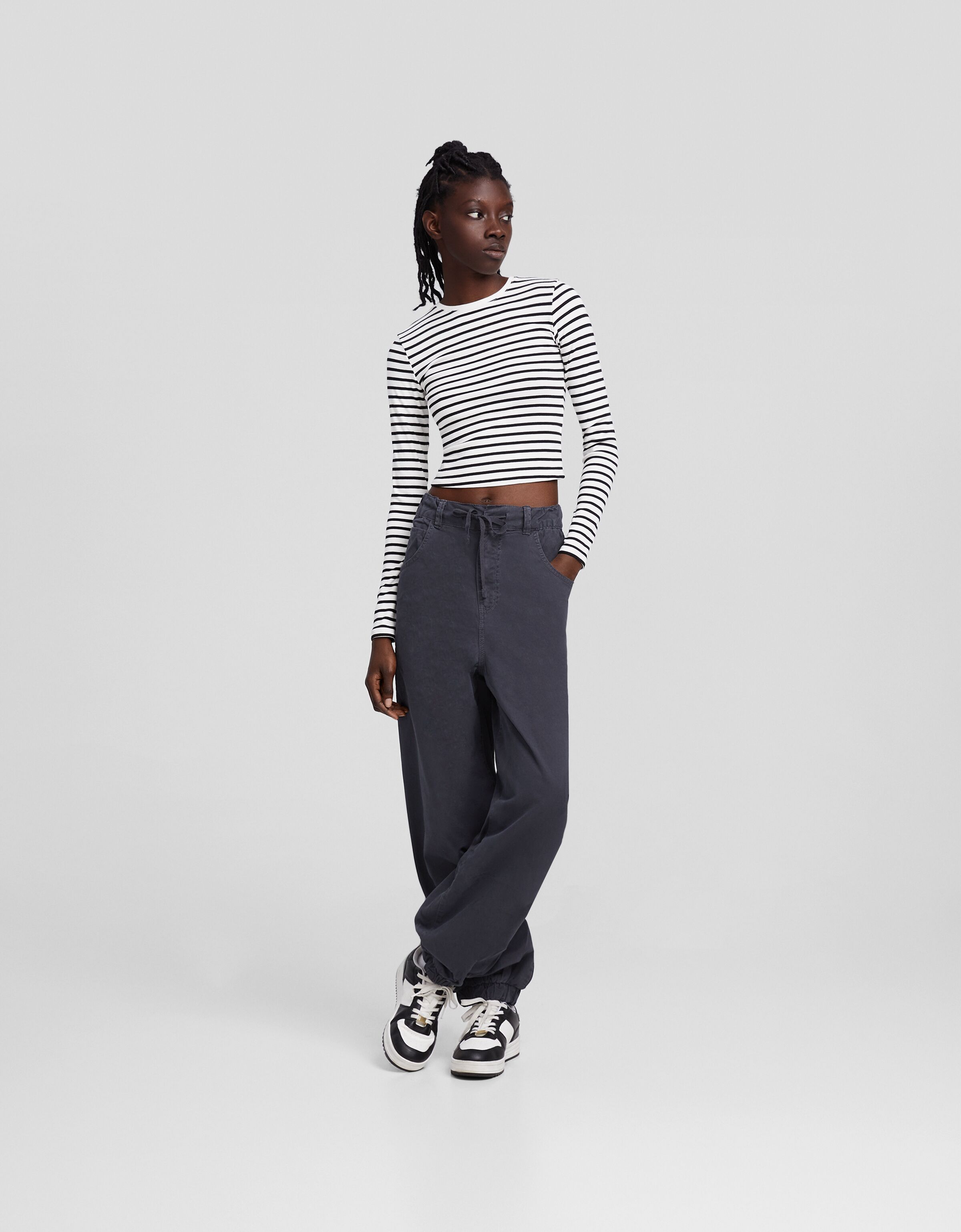 Bershka pantalones de deals chandal mujer