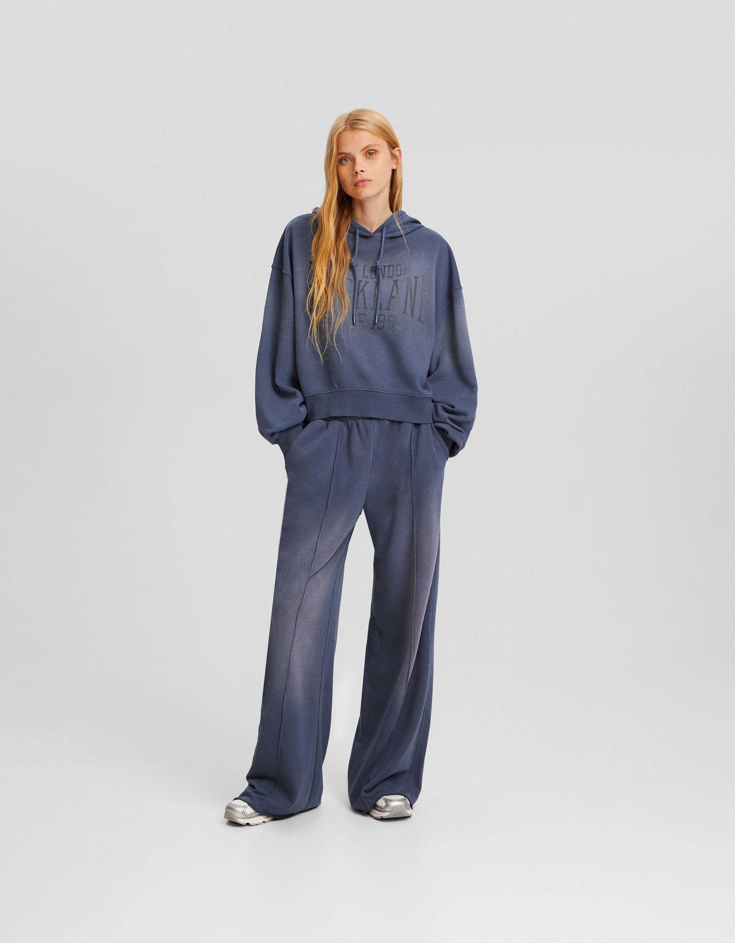 Wide leg sweat discount suits