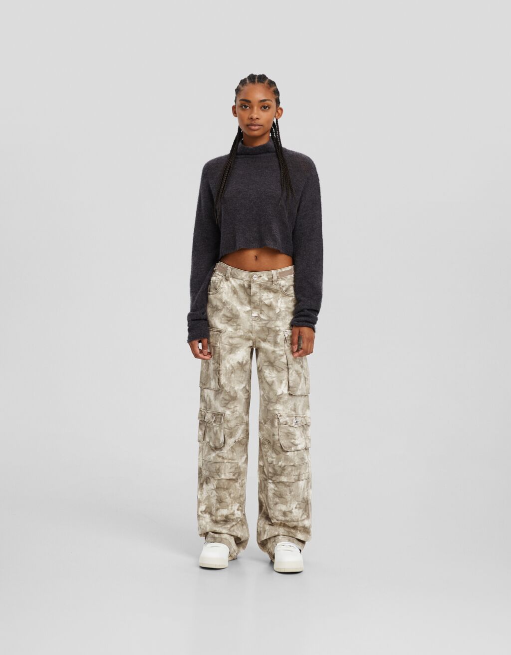 Camo shop pants bershka