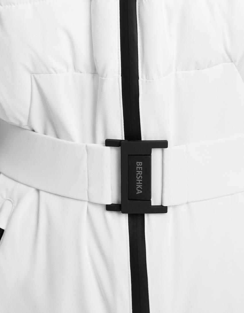 Macacão técnico capuz Ski Collection-Preto-6