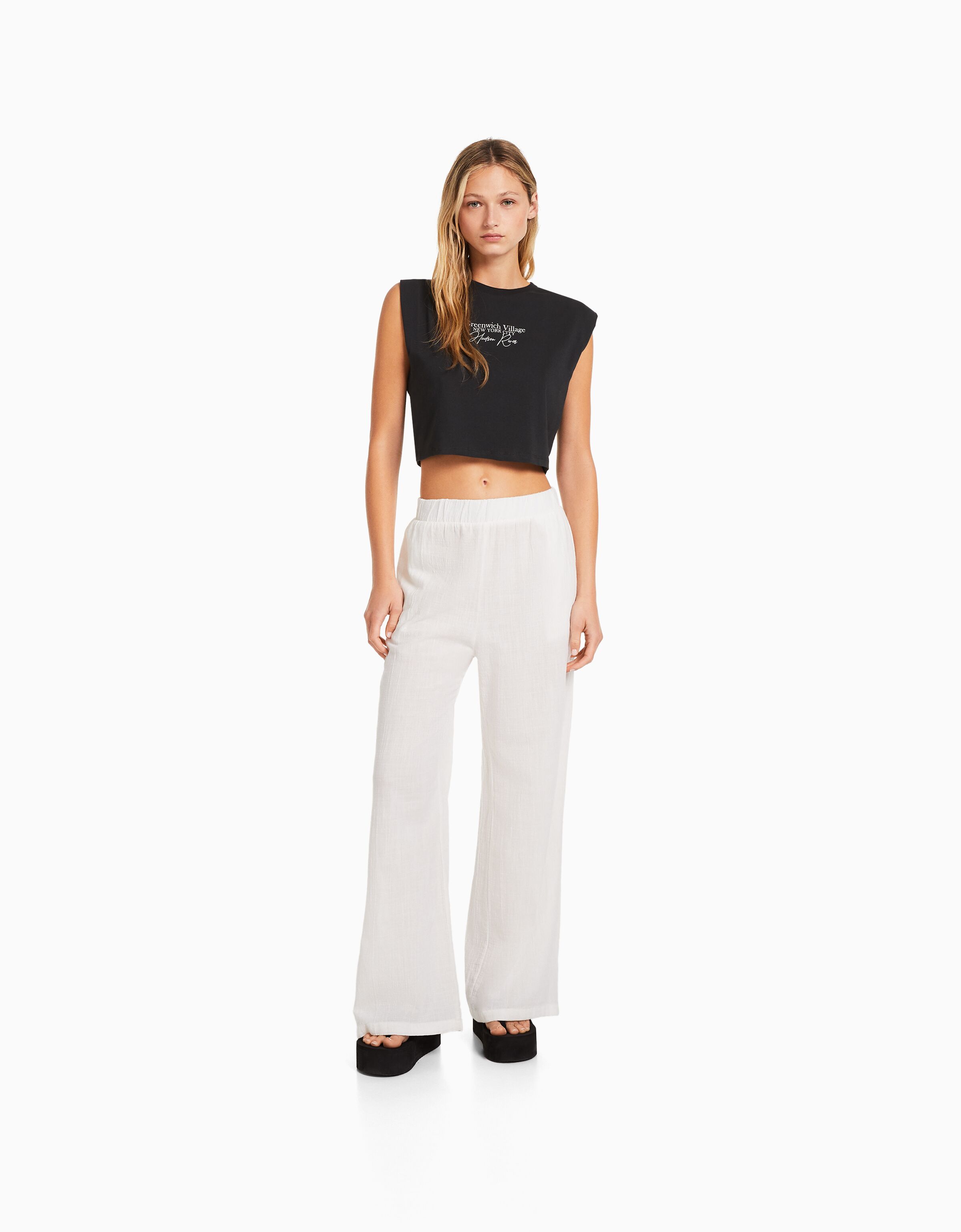 Bershka culotte hotsell jean