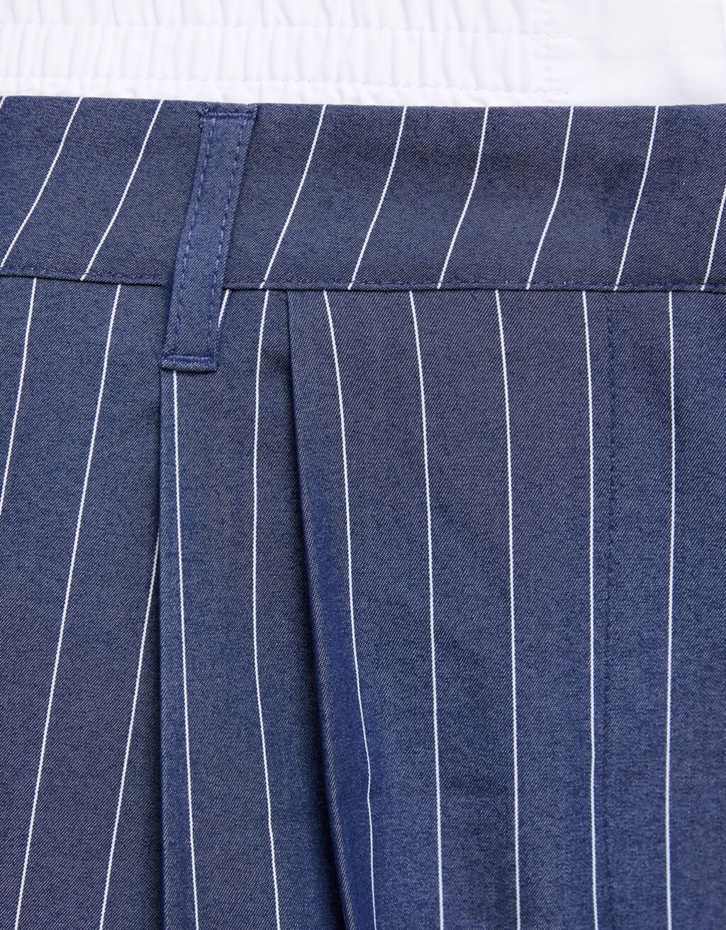 بنطال رسمي بملابس داخلية-أزرق-5