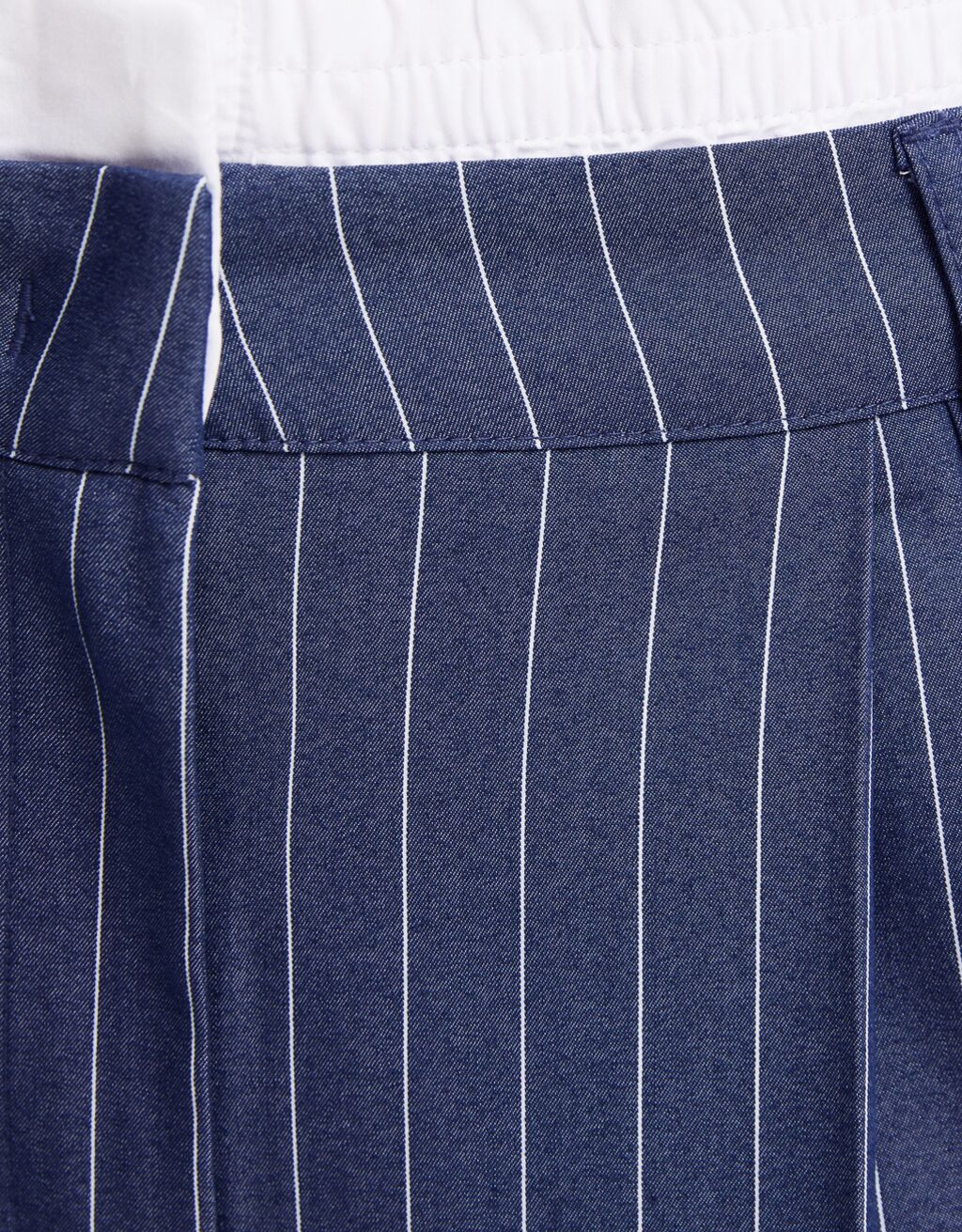 بنطال رسمي بملابس داخلية-أزرق-5