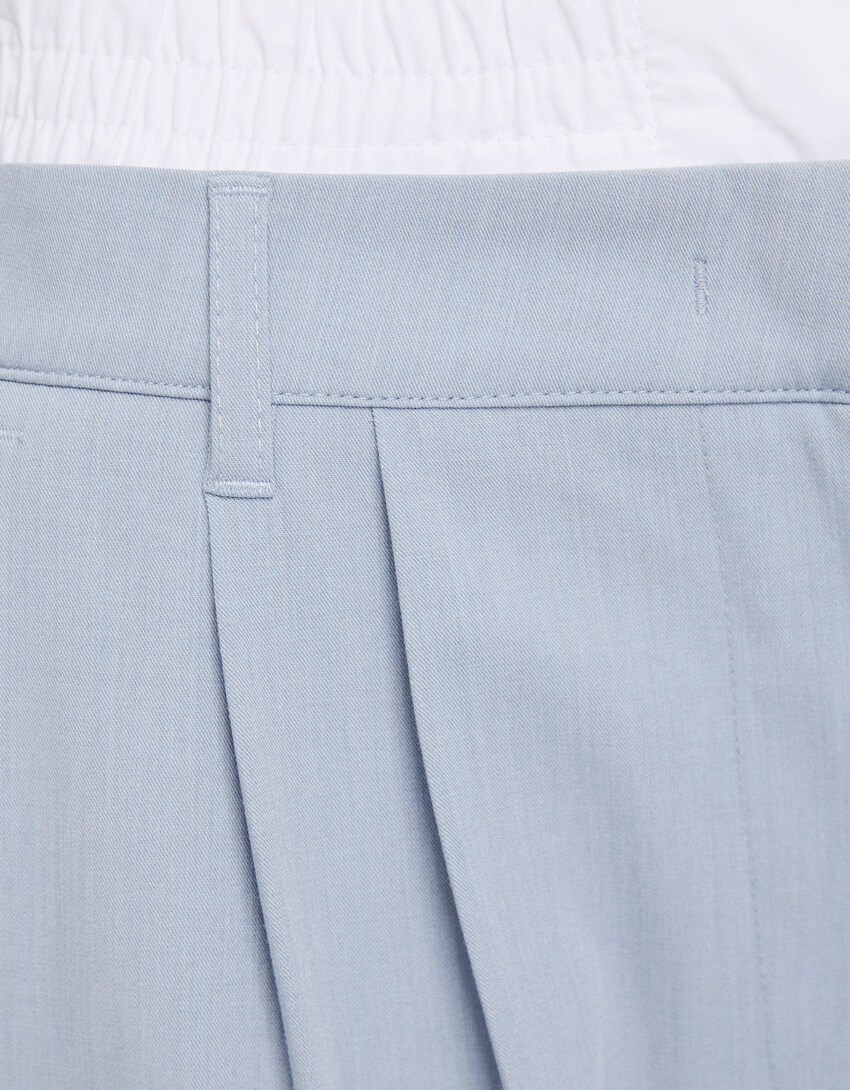 Tailored underwear trousers-Light blue-5