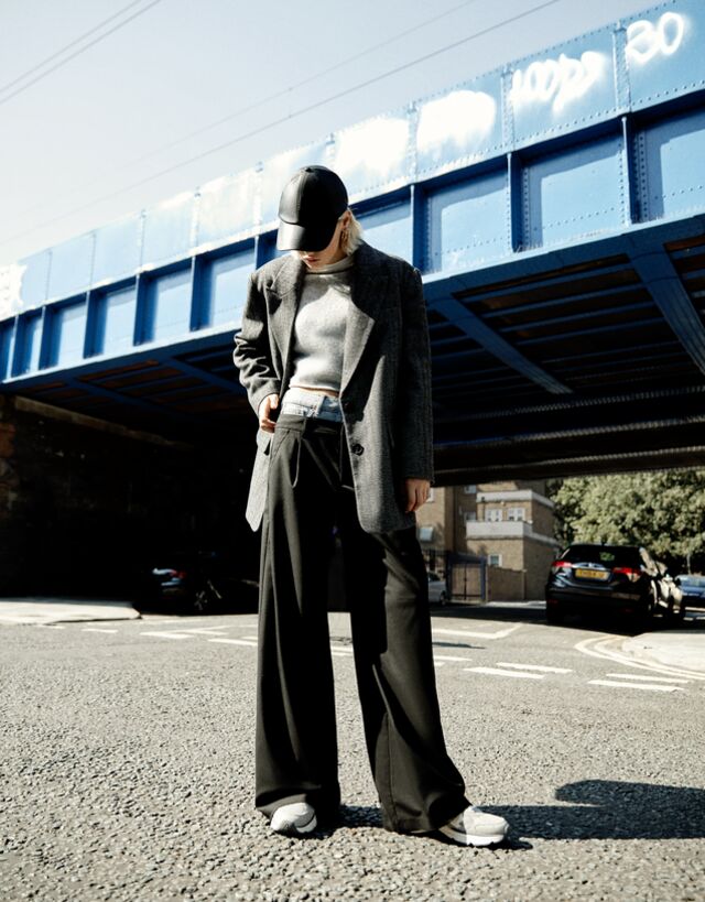 Traje pantalon mujer bershka clearance