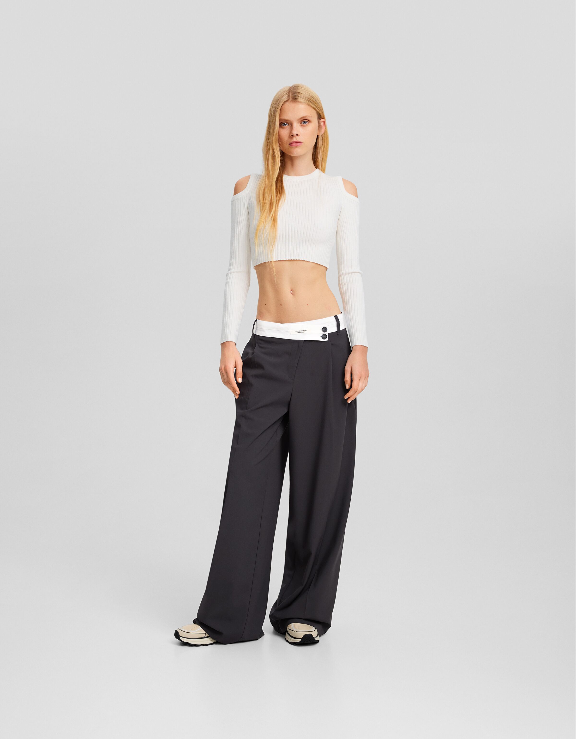 Pantaloni hot sale donna bershka