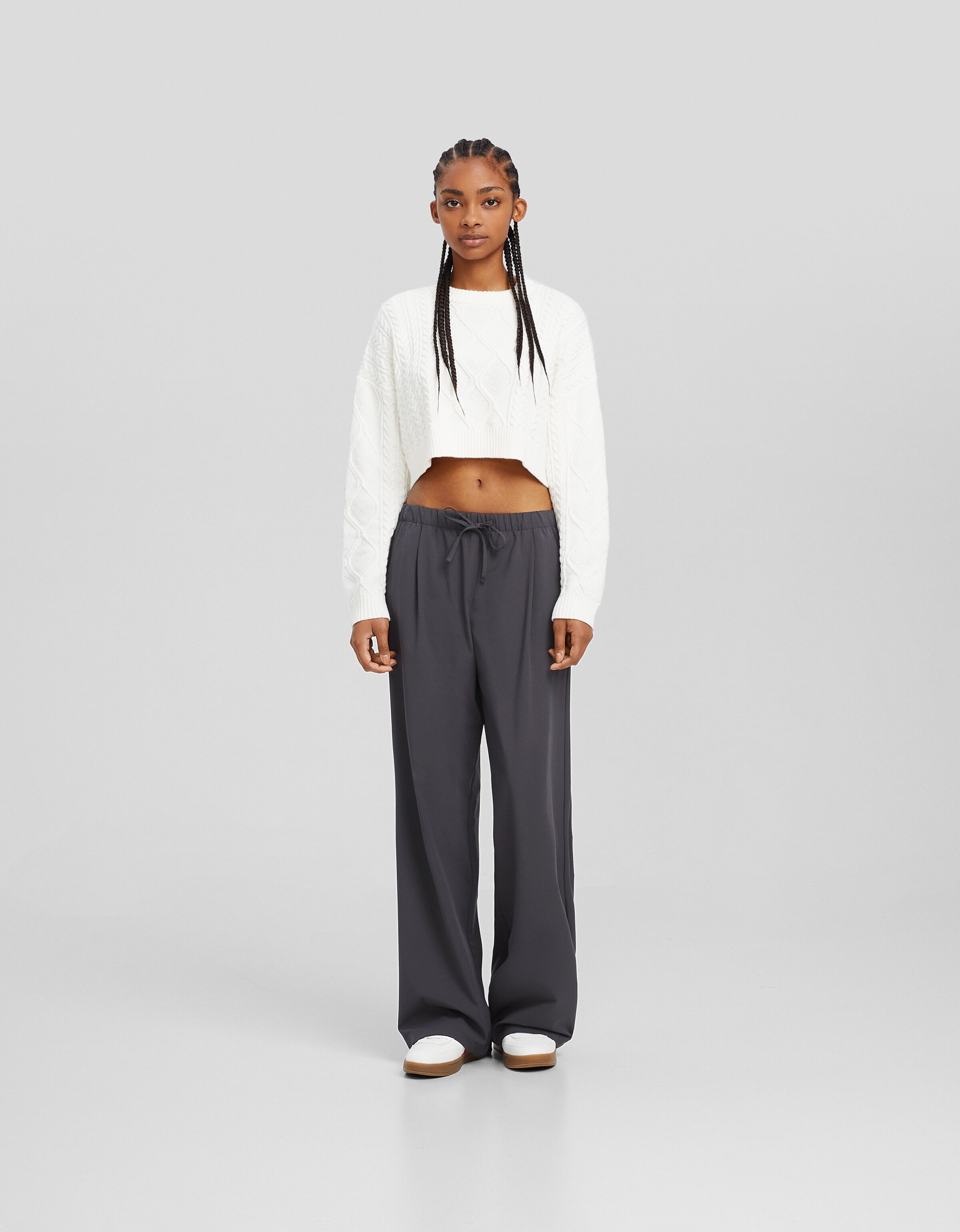 Pantalon tailoring sale bershka