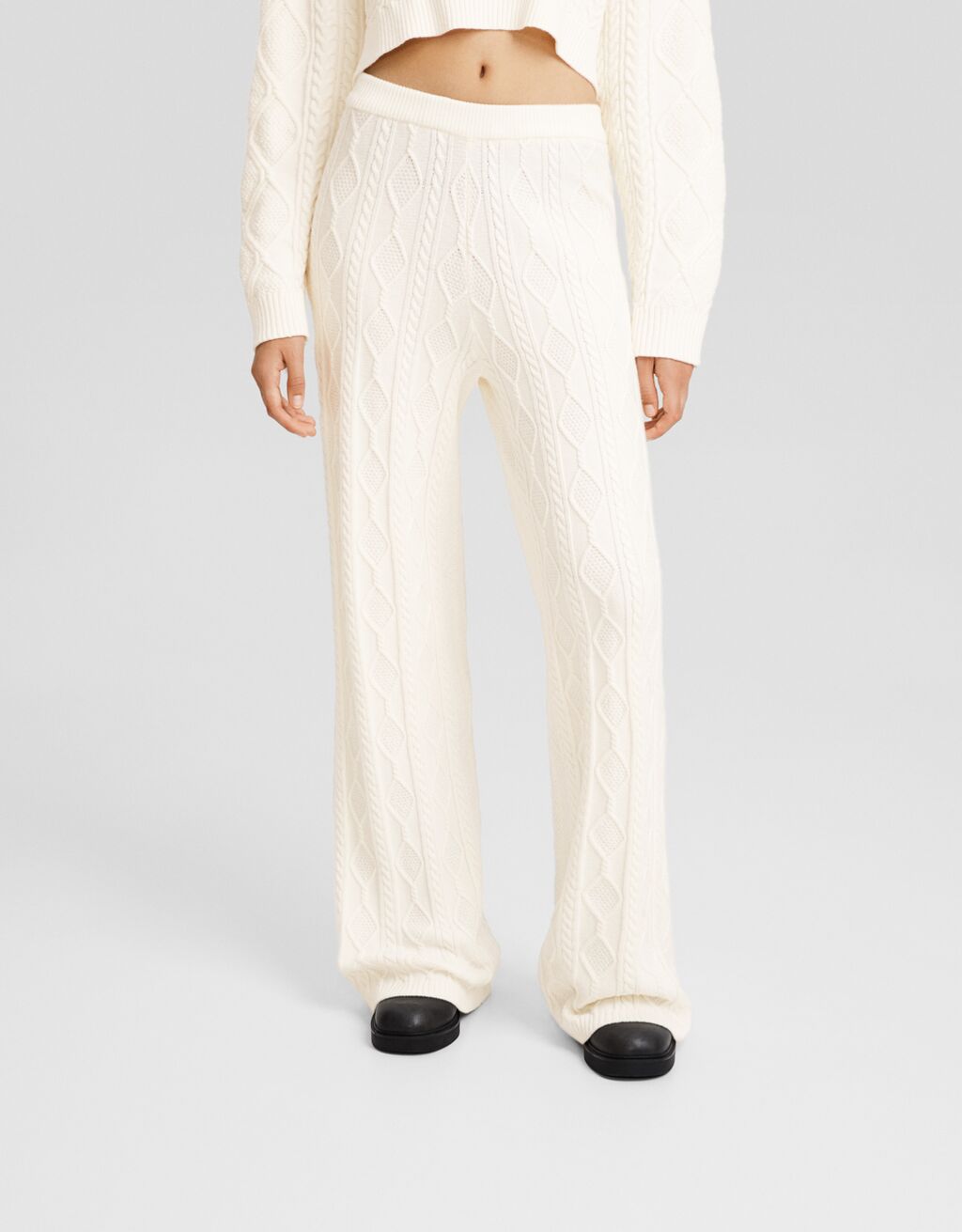 Knit palazzo cheap pants